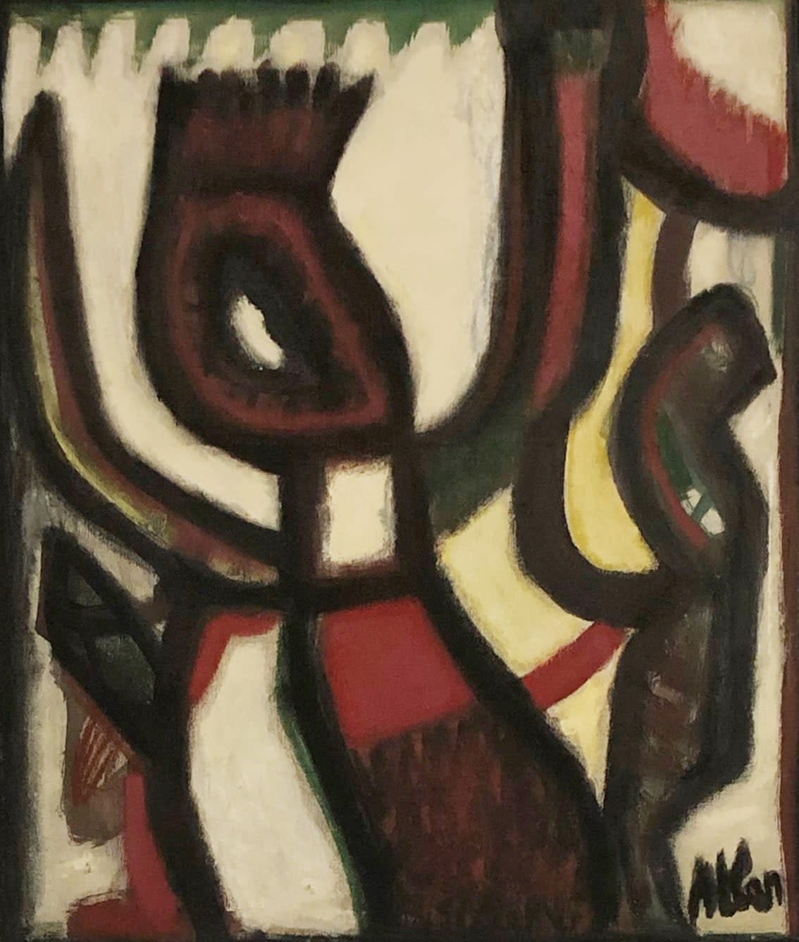 17023, Jean-Michel Atlan, Composition, 1955