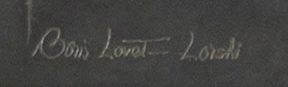 14493, Boris Lovet-Lorski, Profil de Femme