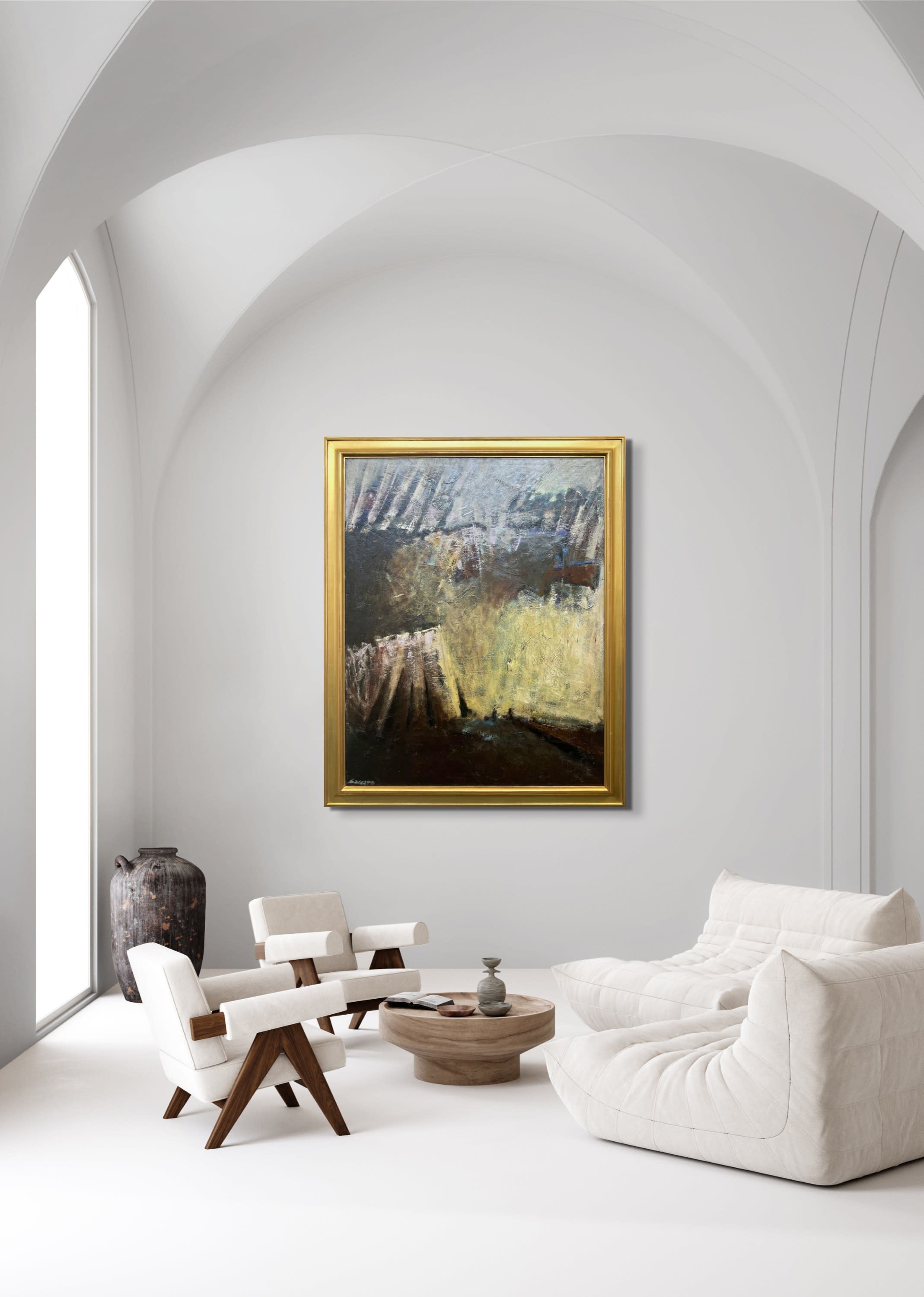 18405, John Saccaro, New Painting, 1955