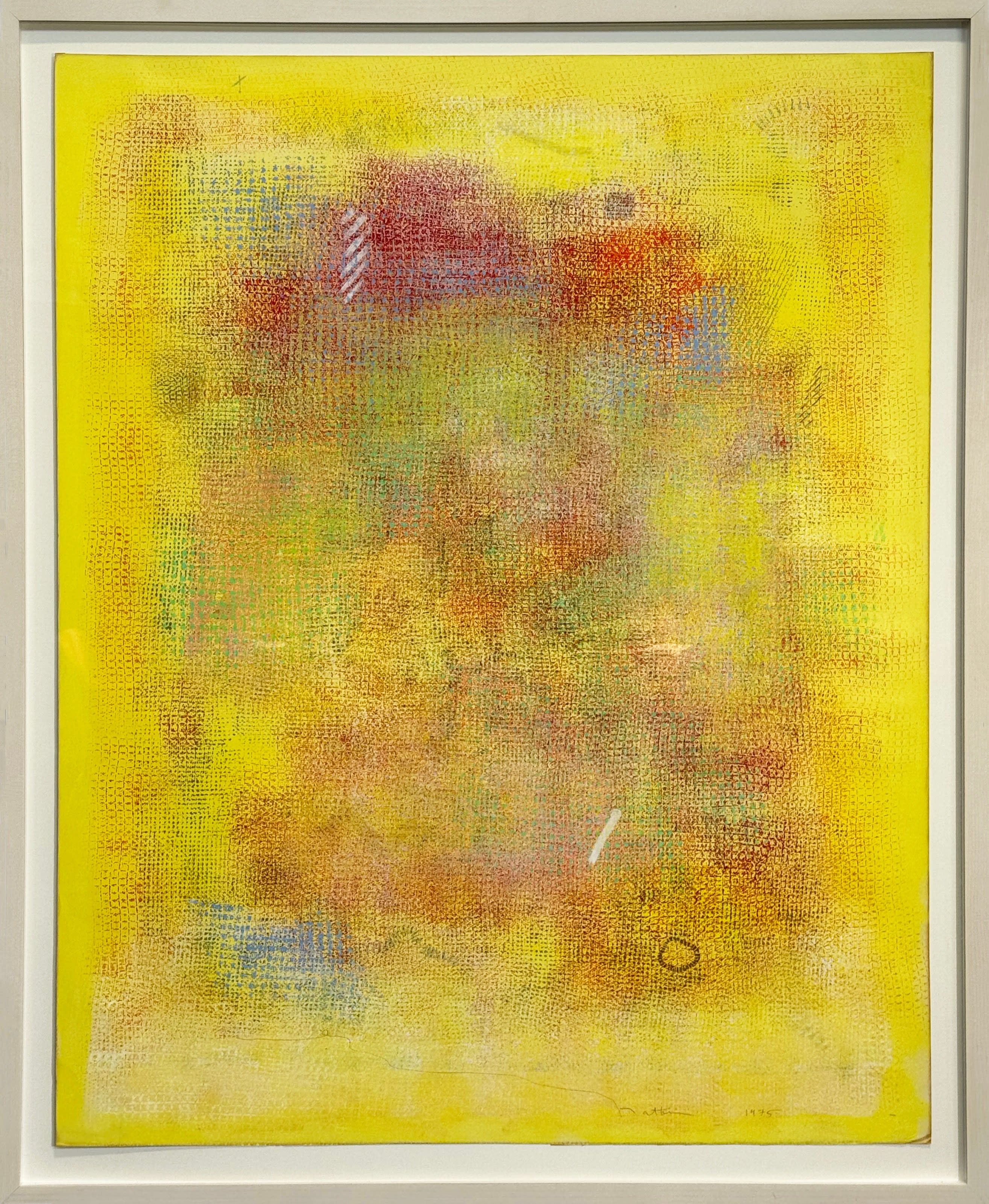 18719, Robert Natkin, Bath series, Yellow, 1975