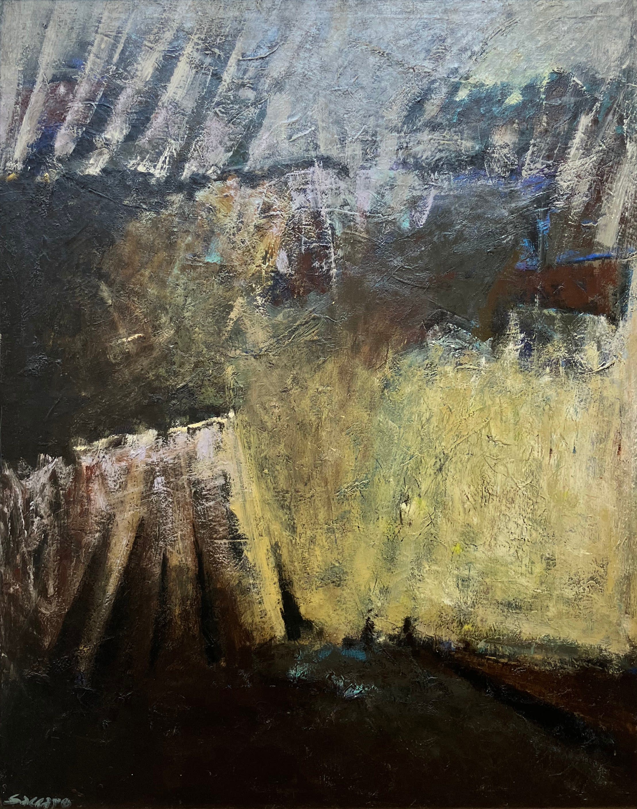 18405, John Saccaro, New Painting, 1955
