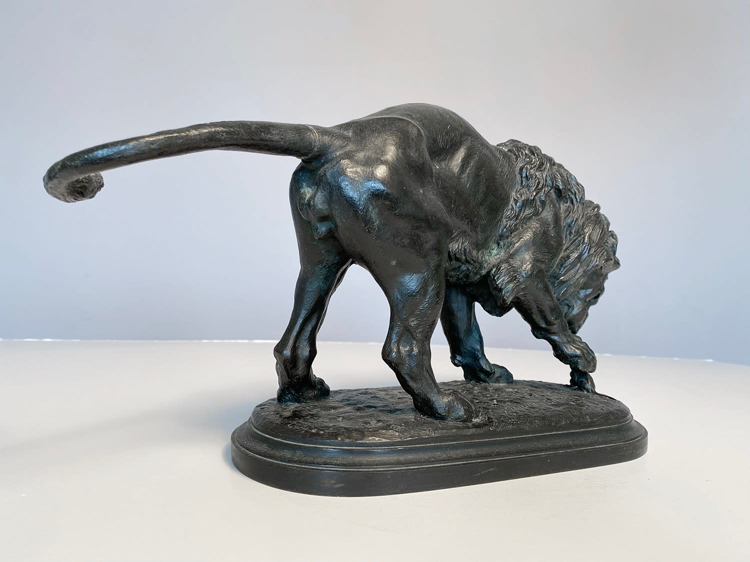 16568, Isidore Jules Bonheur, Lion & Mouse, circa 1870