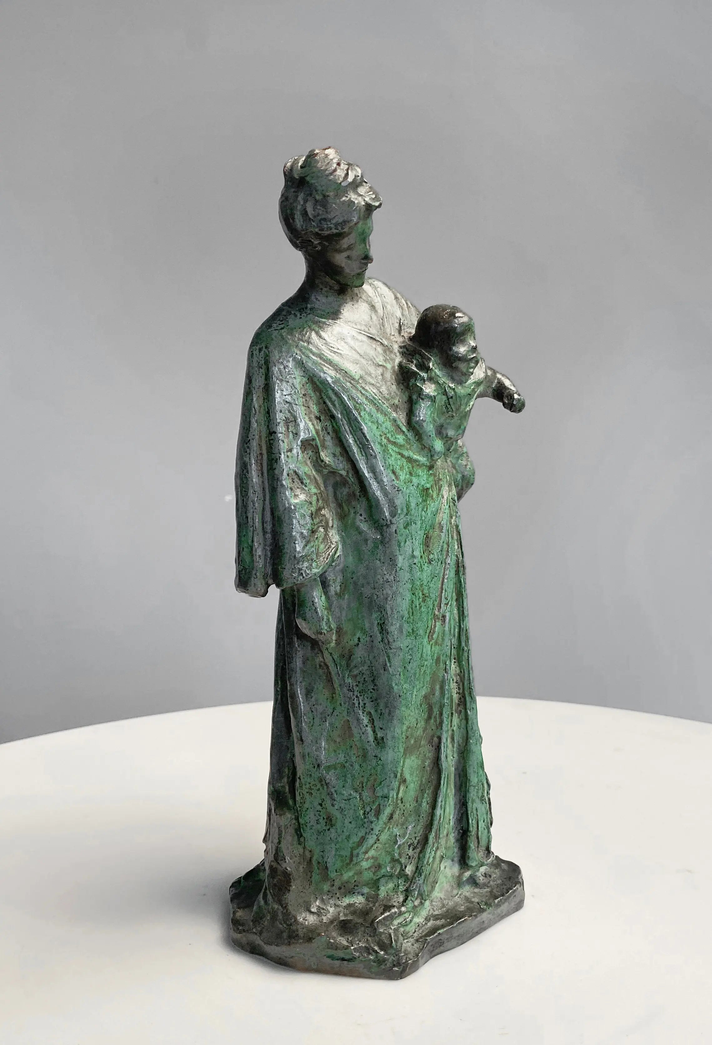 07456, Bessie Potter Vonnoh, Mother and Child, c. 1920