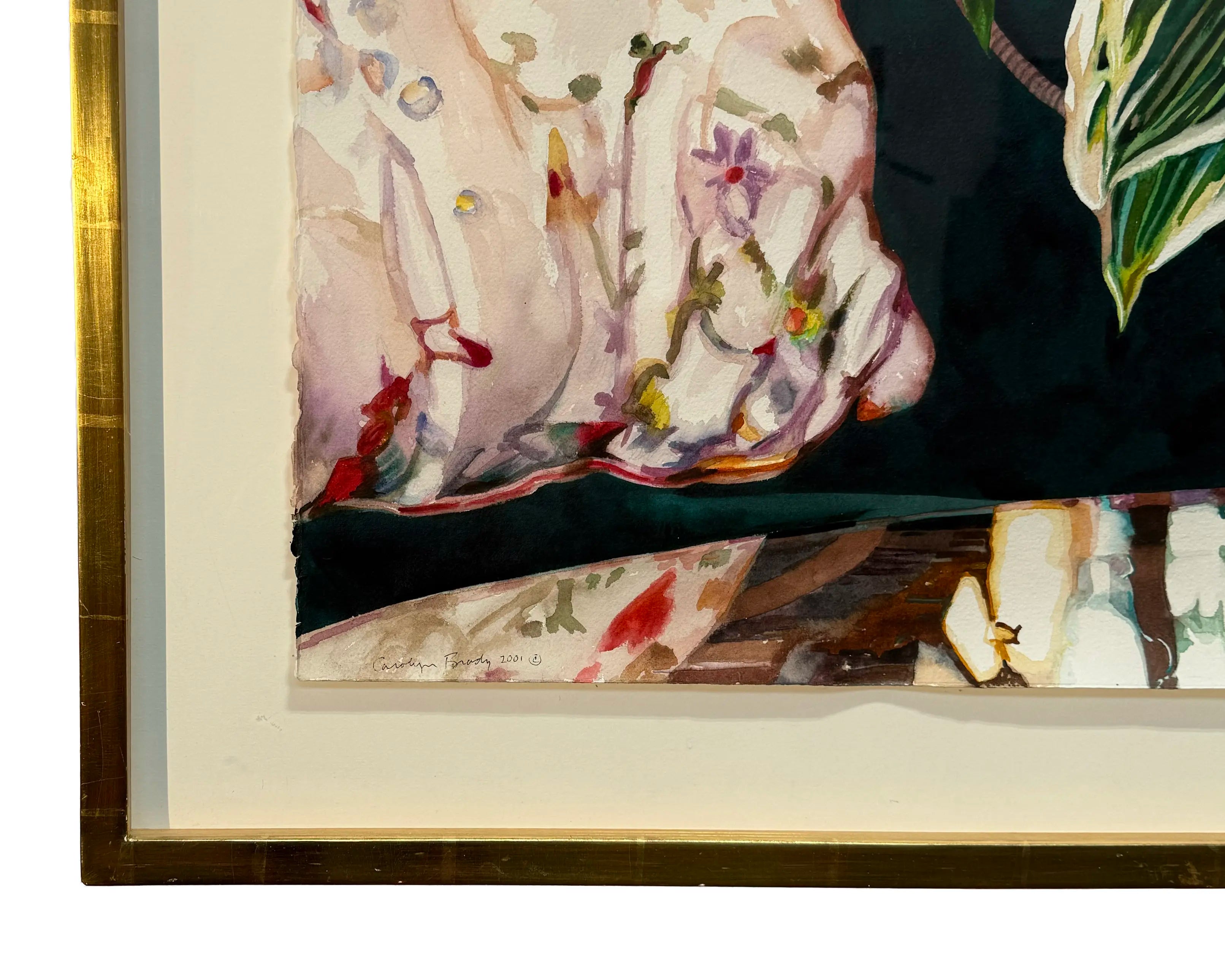 18840, Carolyn Brady, Grand White Flower Bouquet, New York, 2001