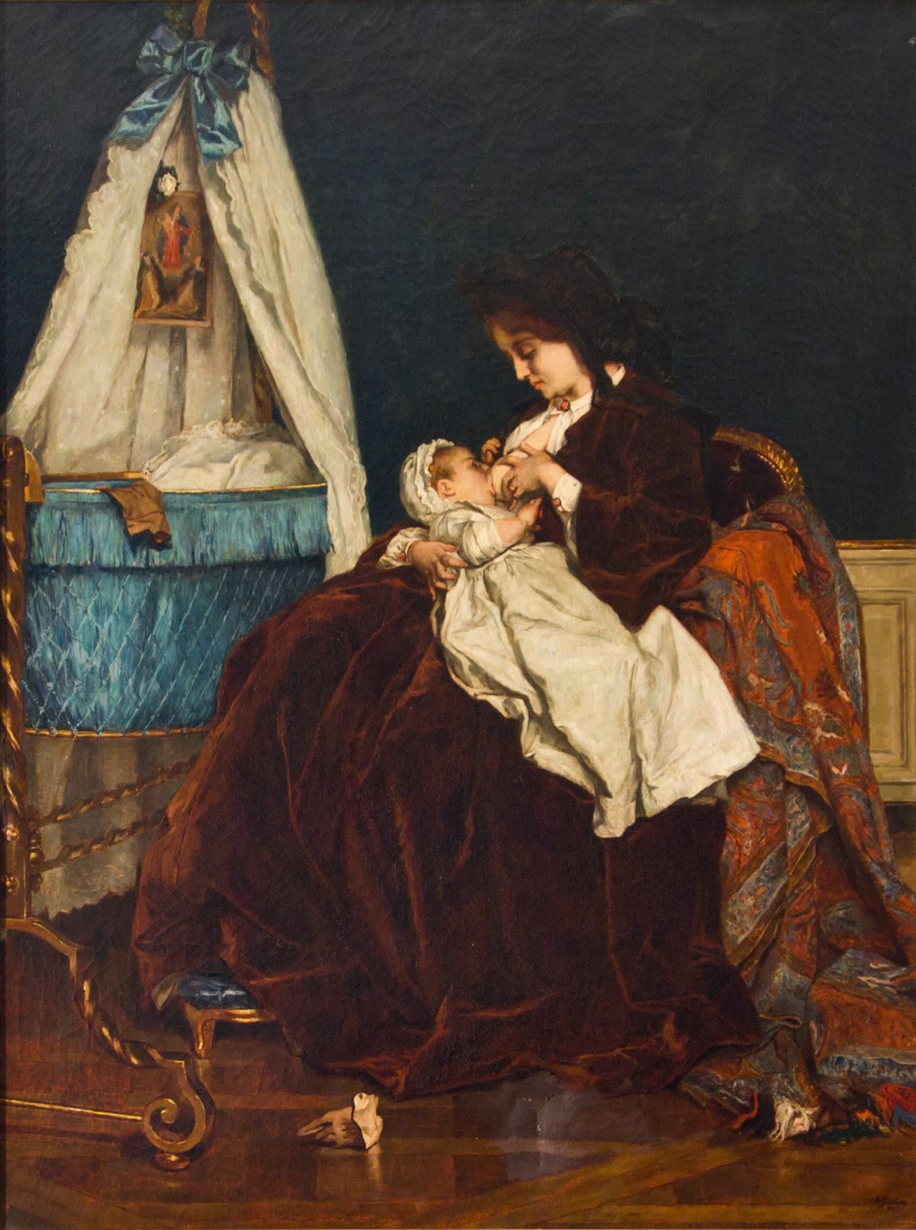 14956, Alfred Emile Leopold Stevens, Tous Les Bonheurs, 1880