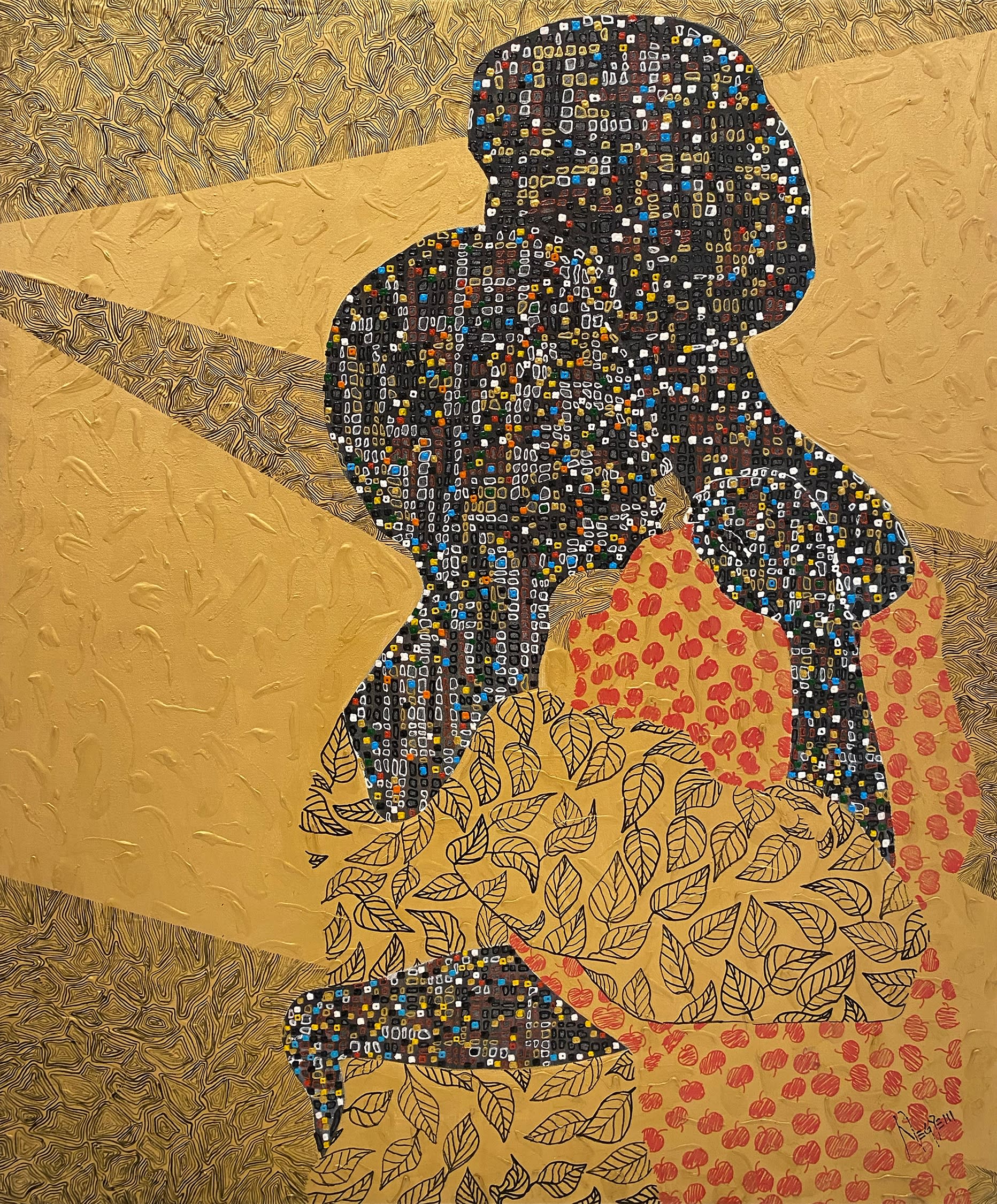 18127, Negyem Adonoo, The Embrace, 2021