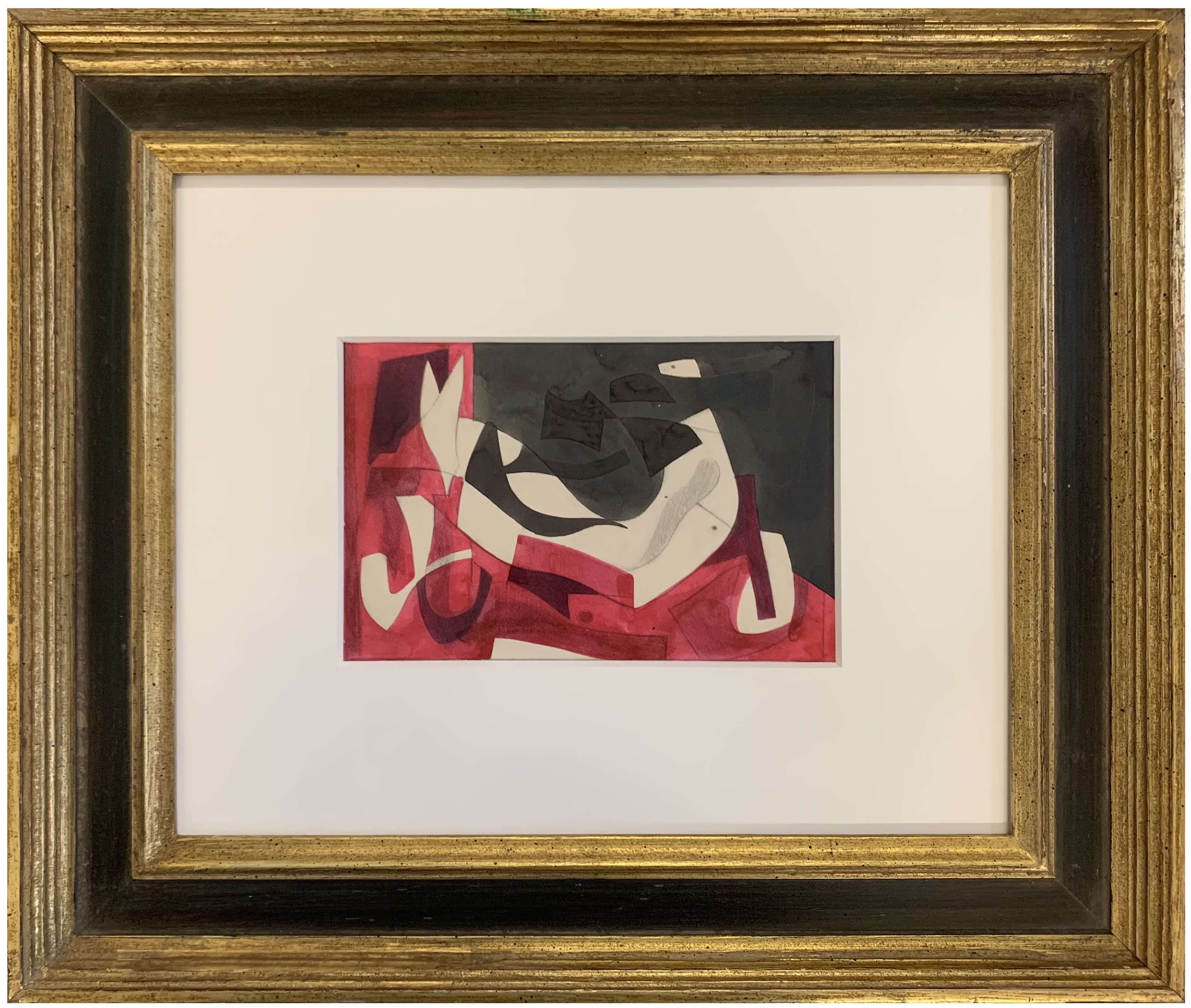 16910, Carl Holty, Reclining Figure (Sketchbook #3), c. 1935