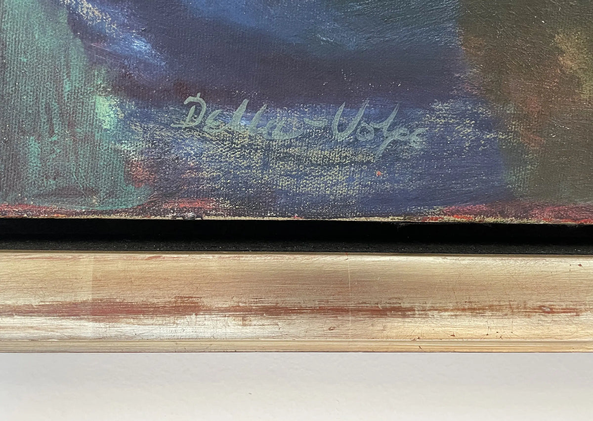 15405, Ralph Della-Volpe, Docks and Clouds, 1954-1955