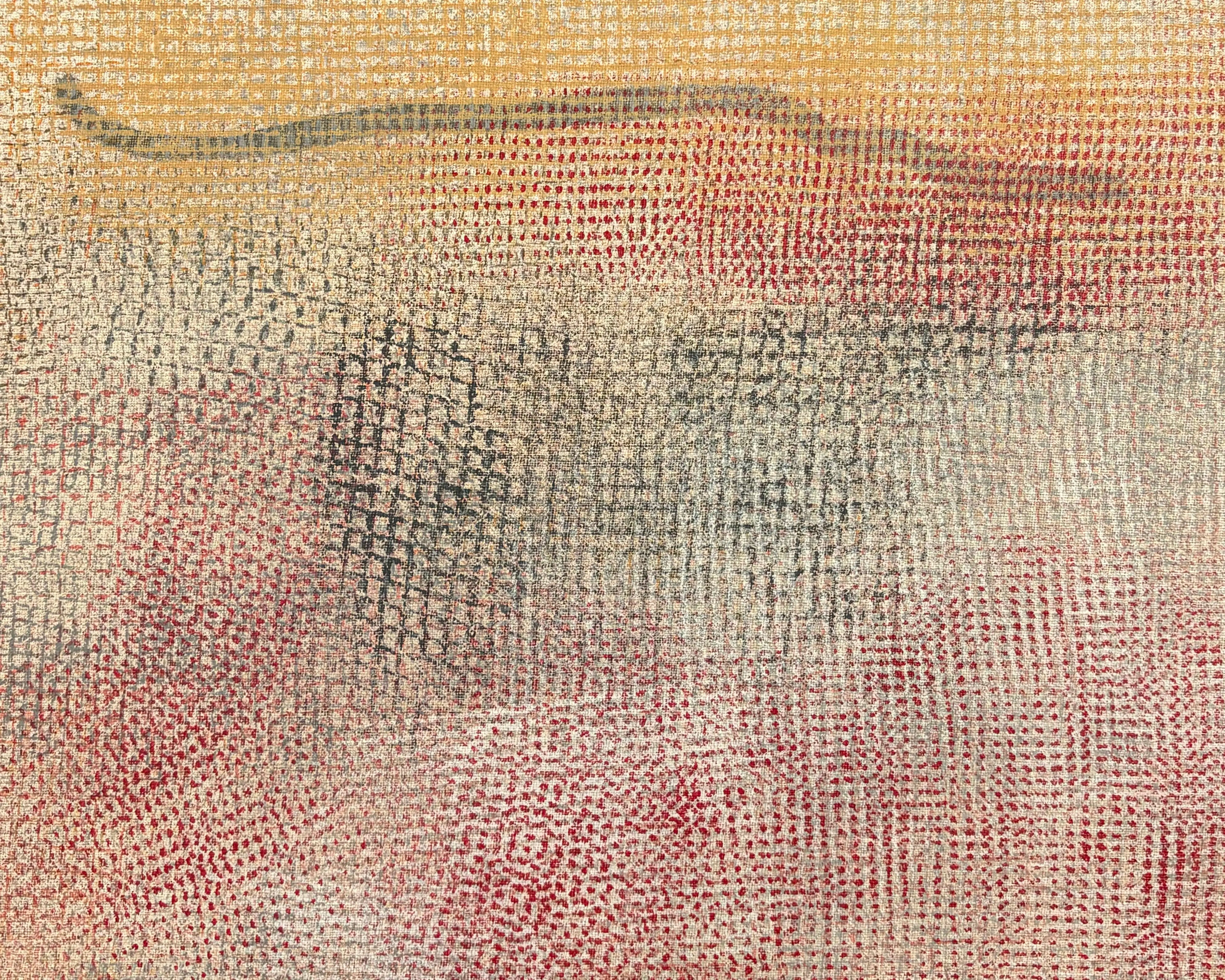18883, Robert Natkin, Intimate Light Series, Red, c. 1970's