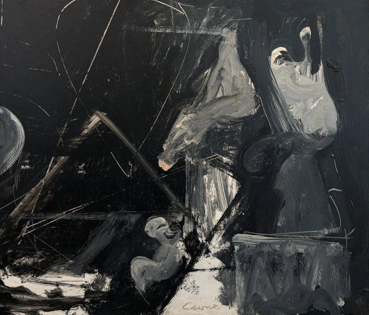 18060, Nicolas Carone, Gesture, 1957