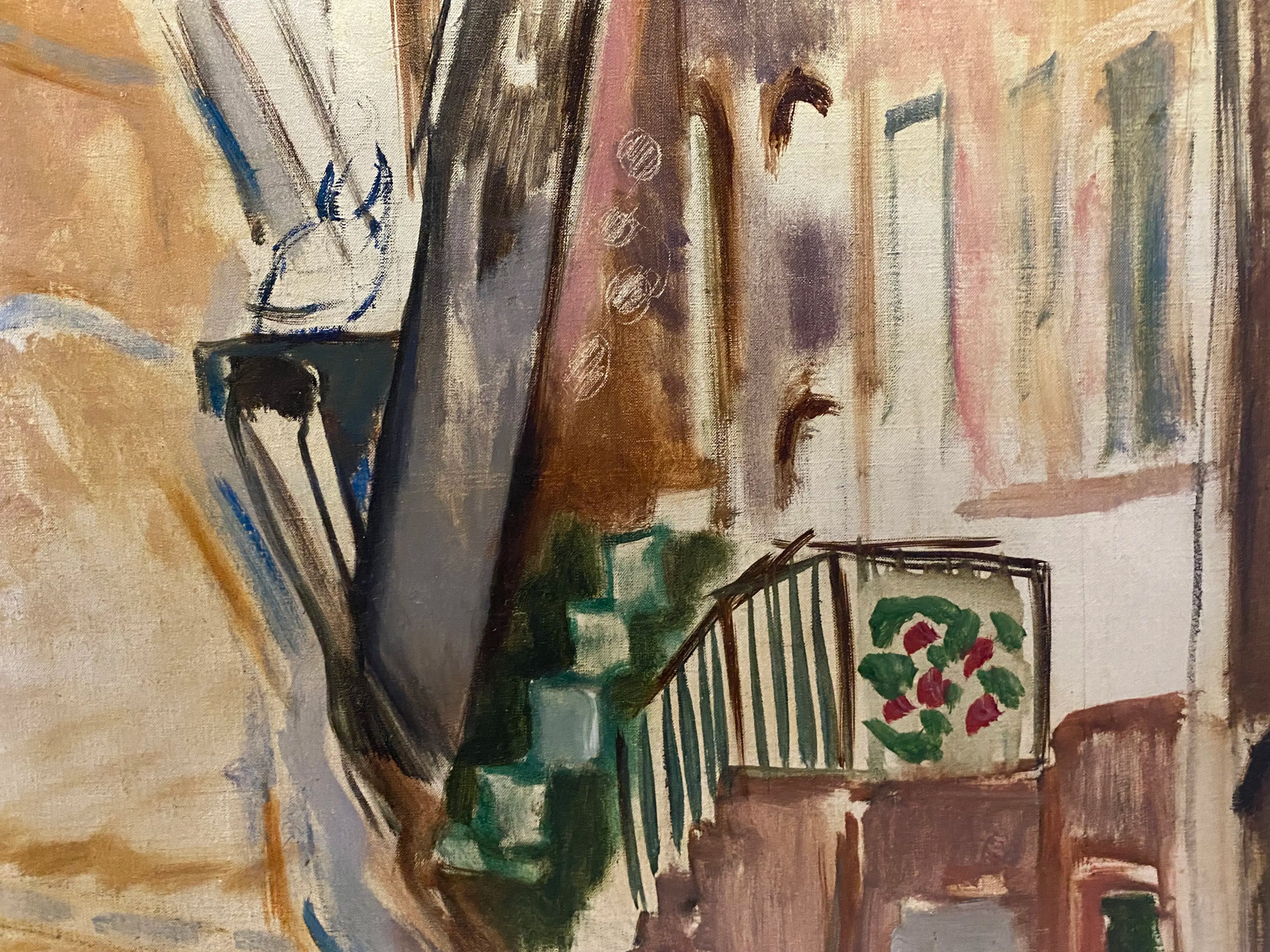 17107, Waldo Pierce, View From My Room, Spain, 1925