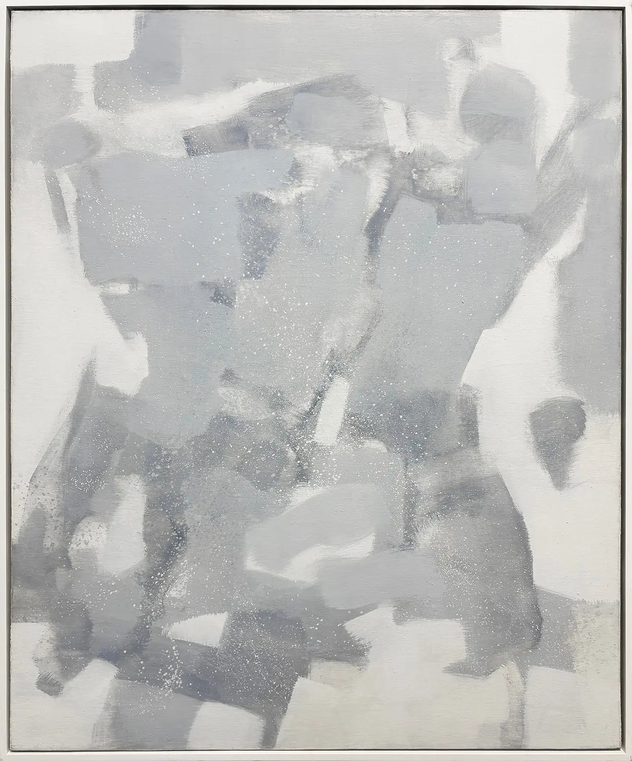15224, Carl Holty, Gray, White, 1971