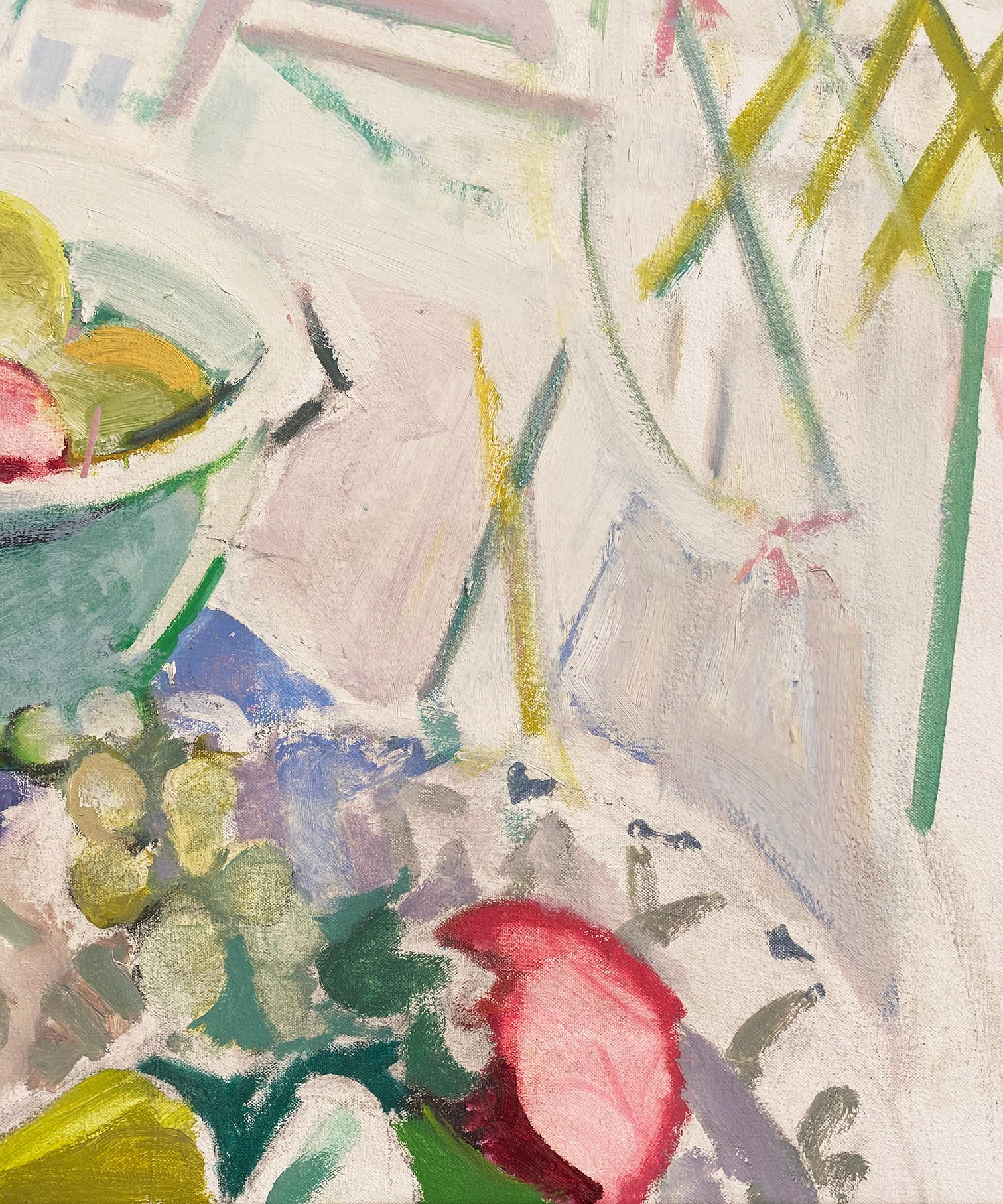 17210, Jane Piper, Still Life with Bowl of Fruit, circa 1985