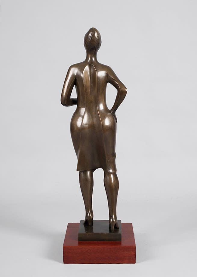 14071, Elizabeth Catlett, Stepping Out, 1987; cast 2000