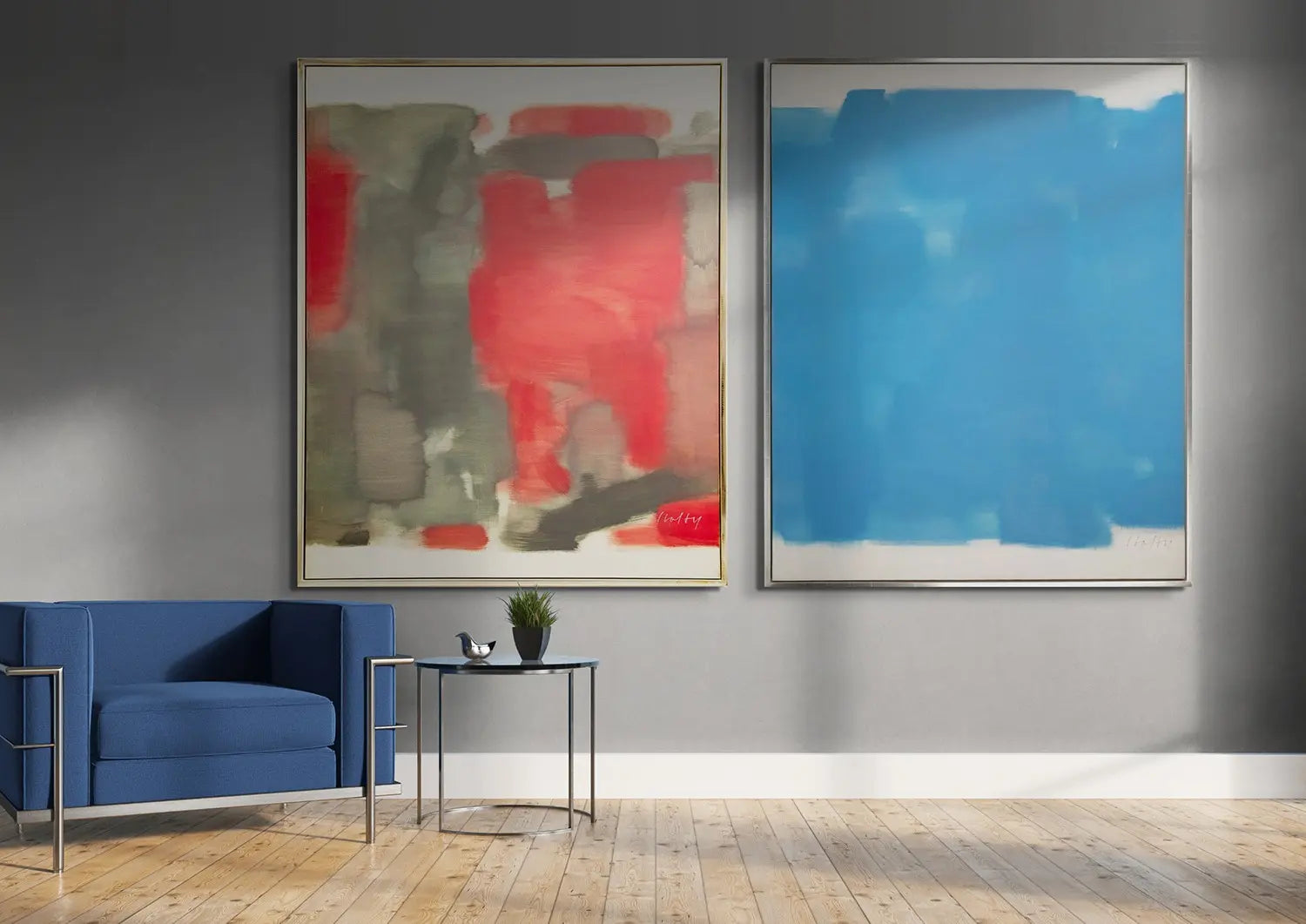 14131, Carl Holty, Twelfth Night (Red), 1962