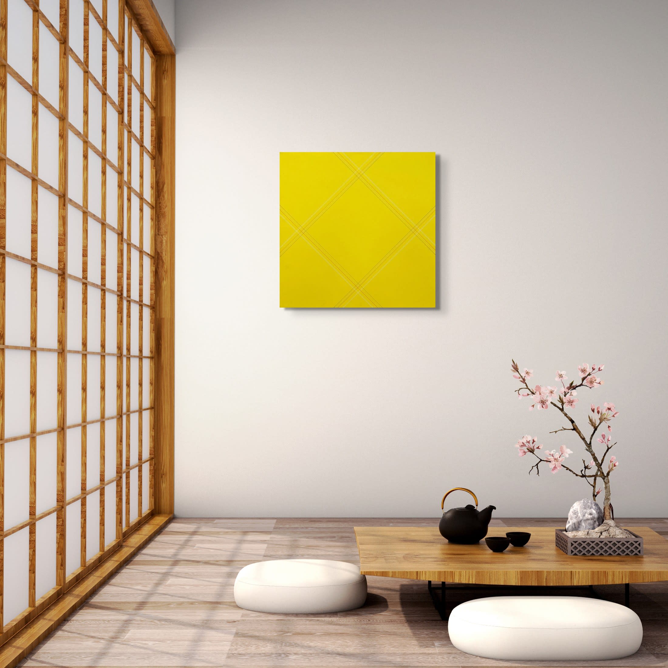 18642, Naohiko Inukai, Yellow Diamond, circa 1968
