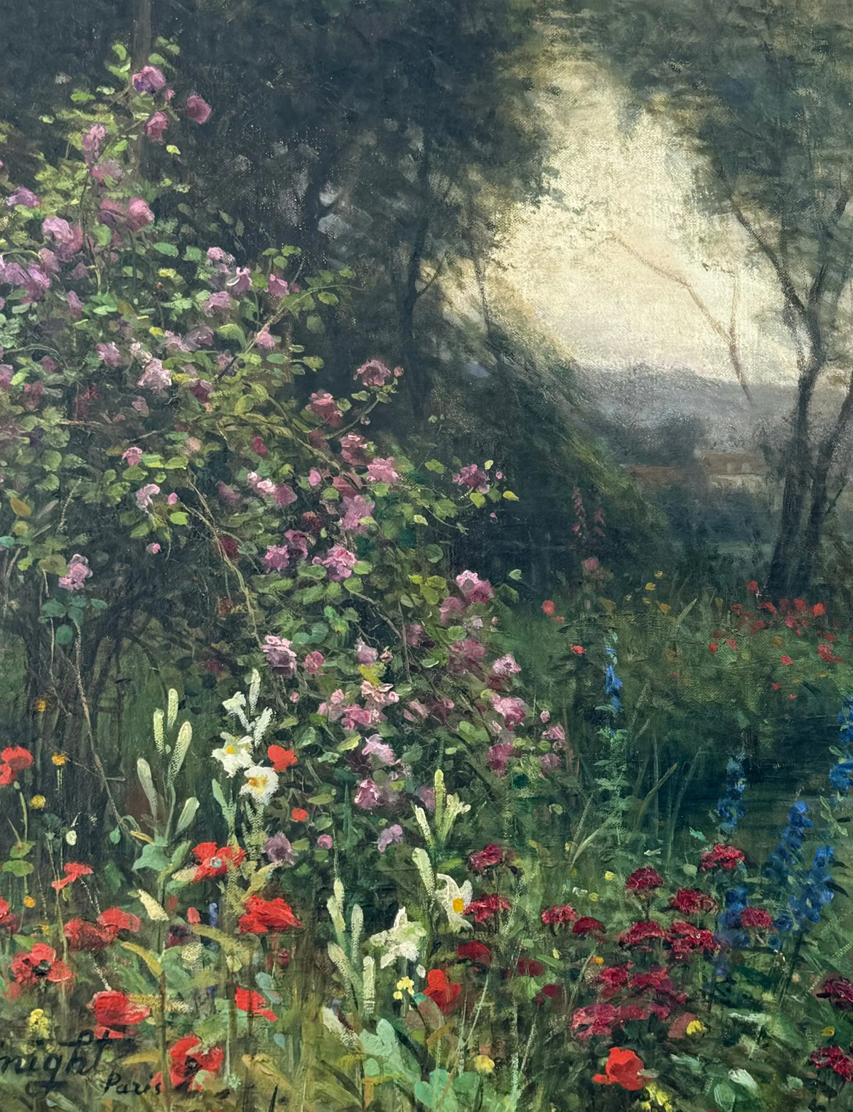 16733, Louis Aston Knight, Flowers on the Riverbank