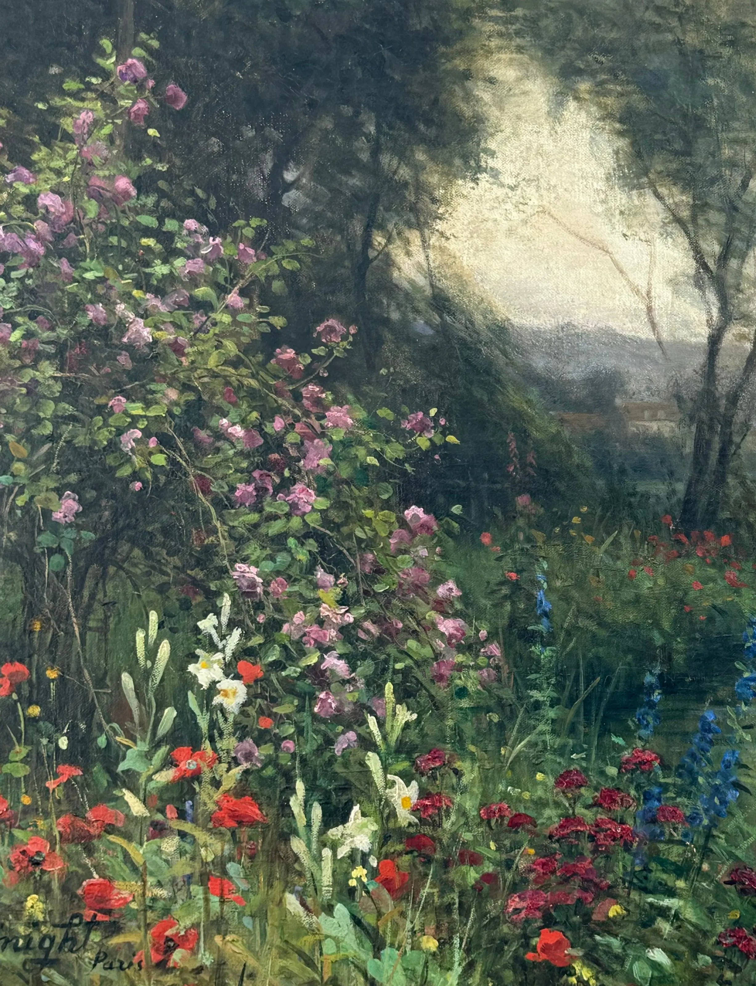 16733, Louis Aston Knight, Flowers on the Riverbank
