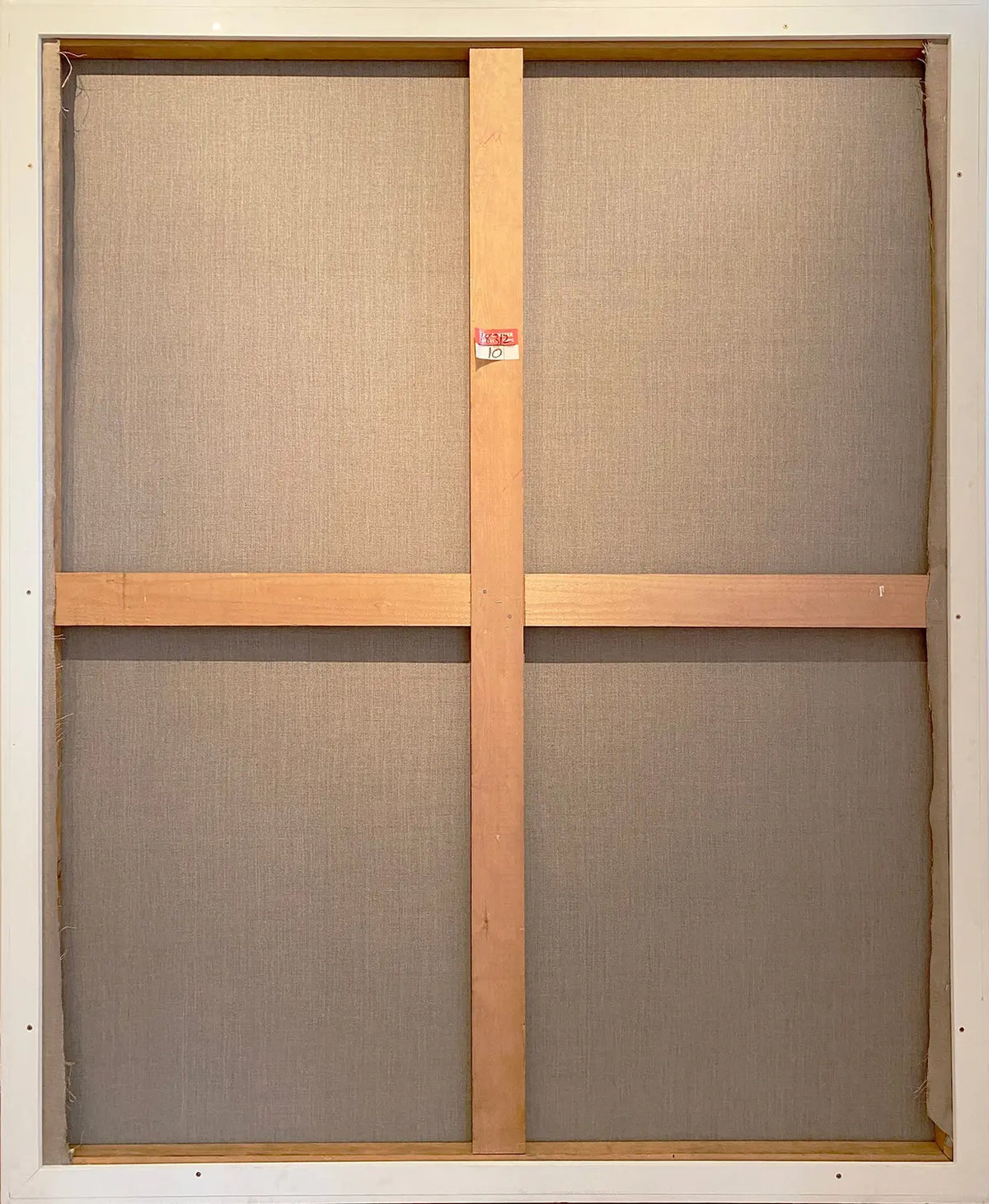 15688, Carl Holty, Red, Yellow, Blue, Gray, 1971
