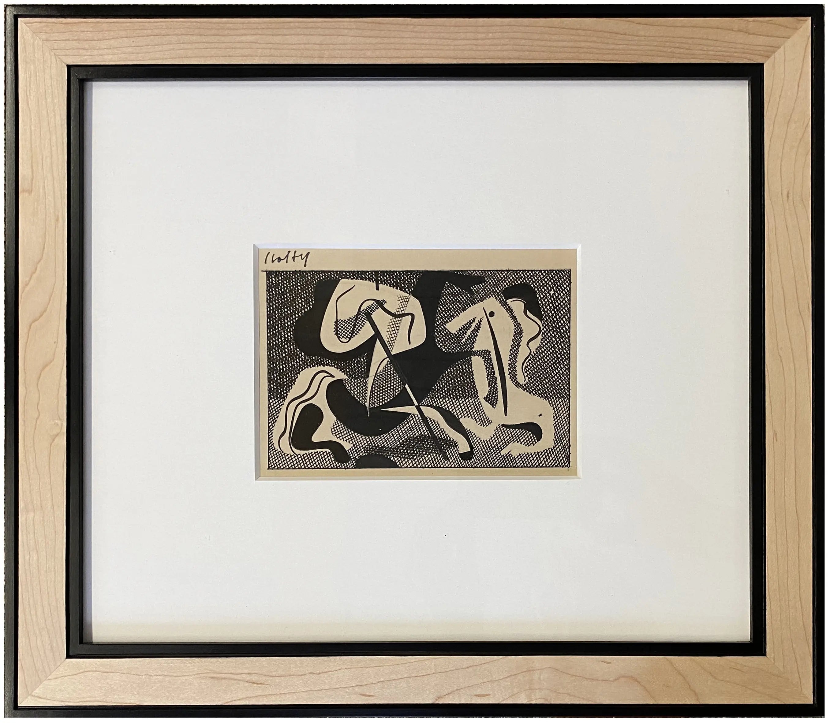 17034, Carl Holty, Horses B Sketchbook 4, c. 1935