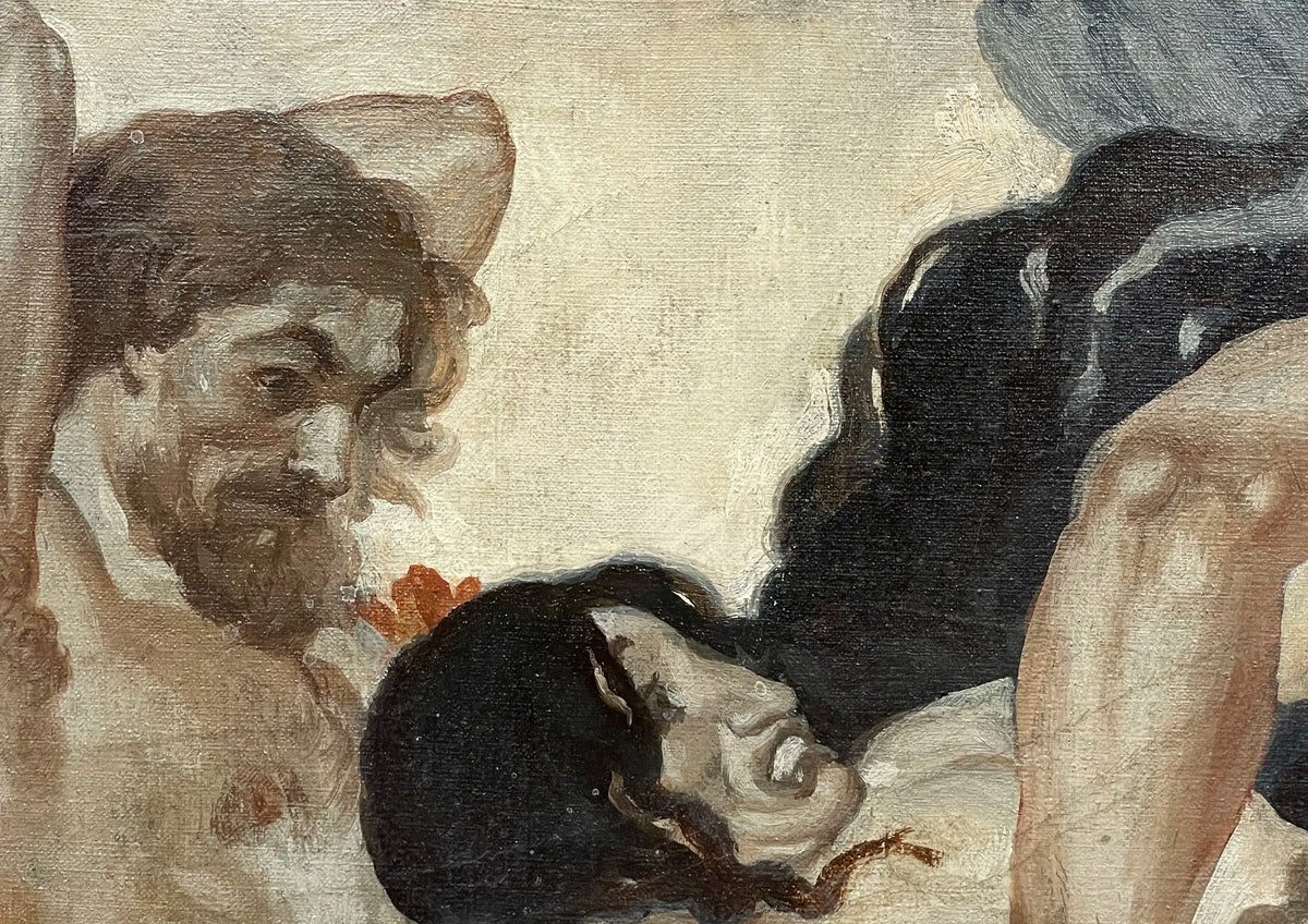 14928, Eugene Francis Savage, Abduction of Helen of Troy by Paris, c. 1930