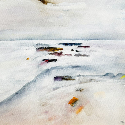 18672, Reuben Tam, White Sea, Monhegan #5, 1977