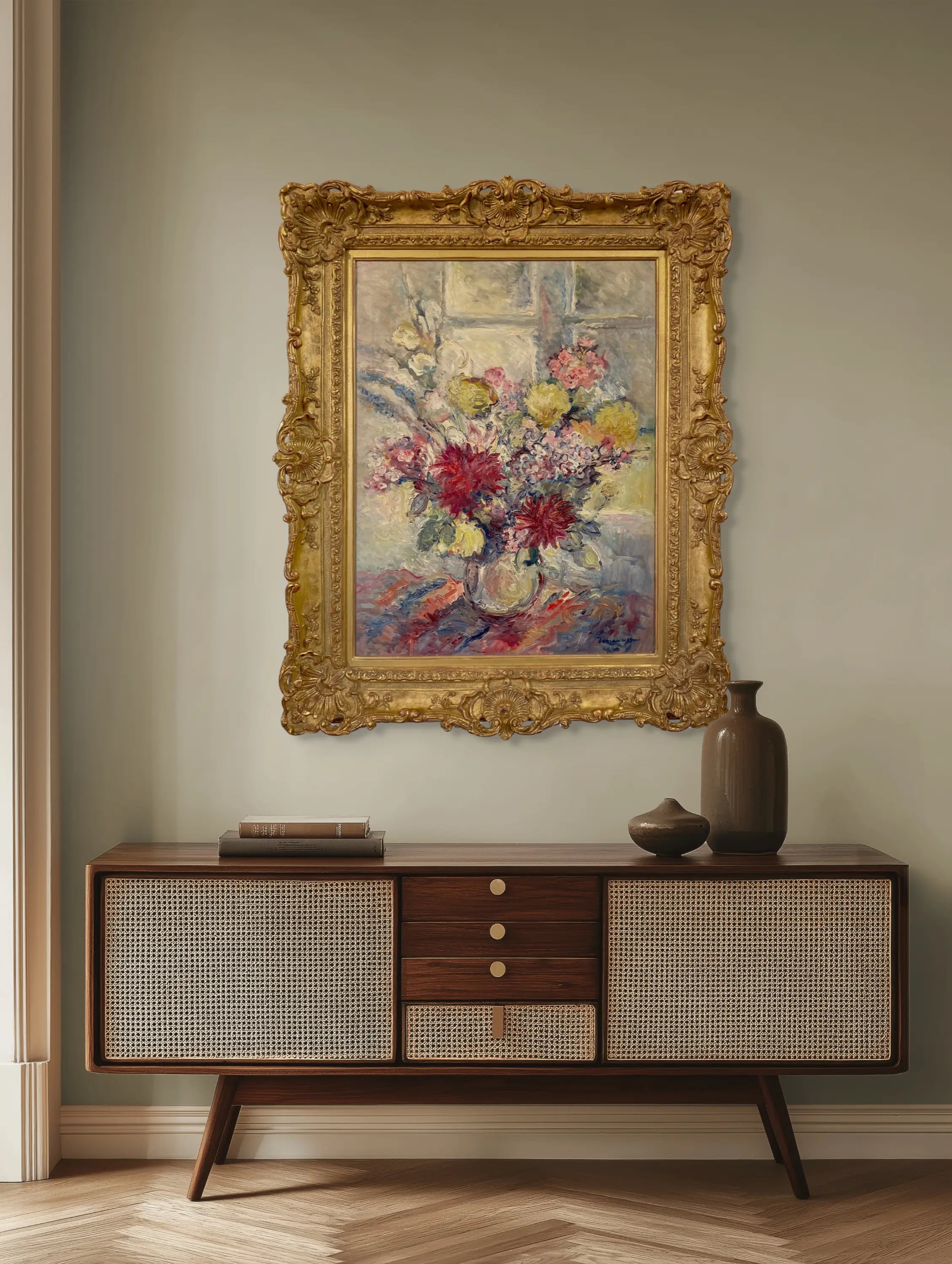 14747, René Demeurisse, Floral Still Life