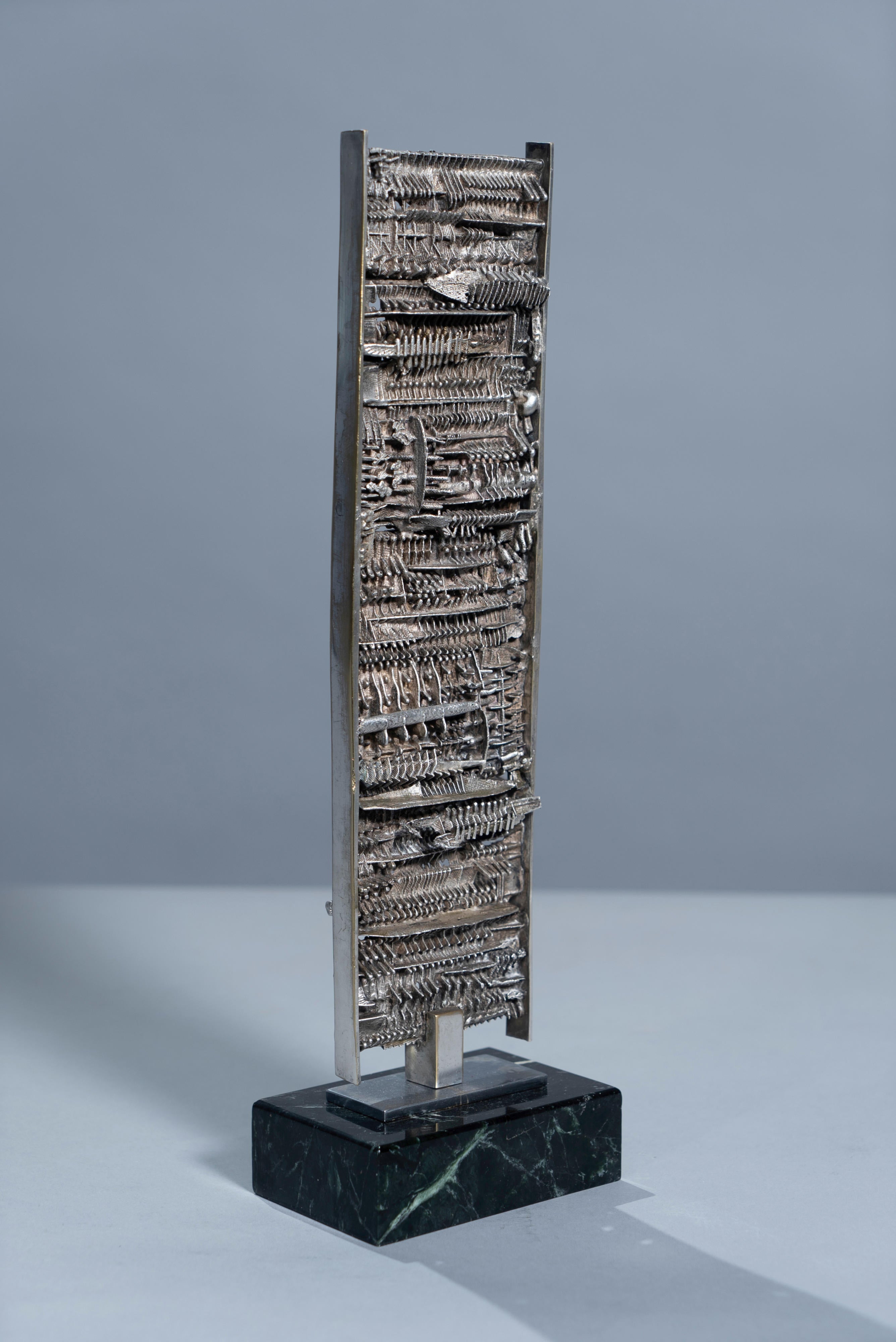 14501, Arnaldo Pomodoro, Silver Column, 1961