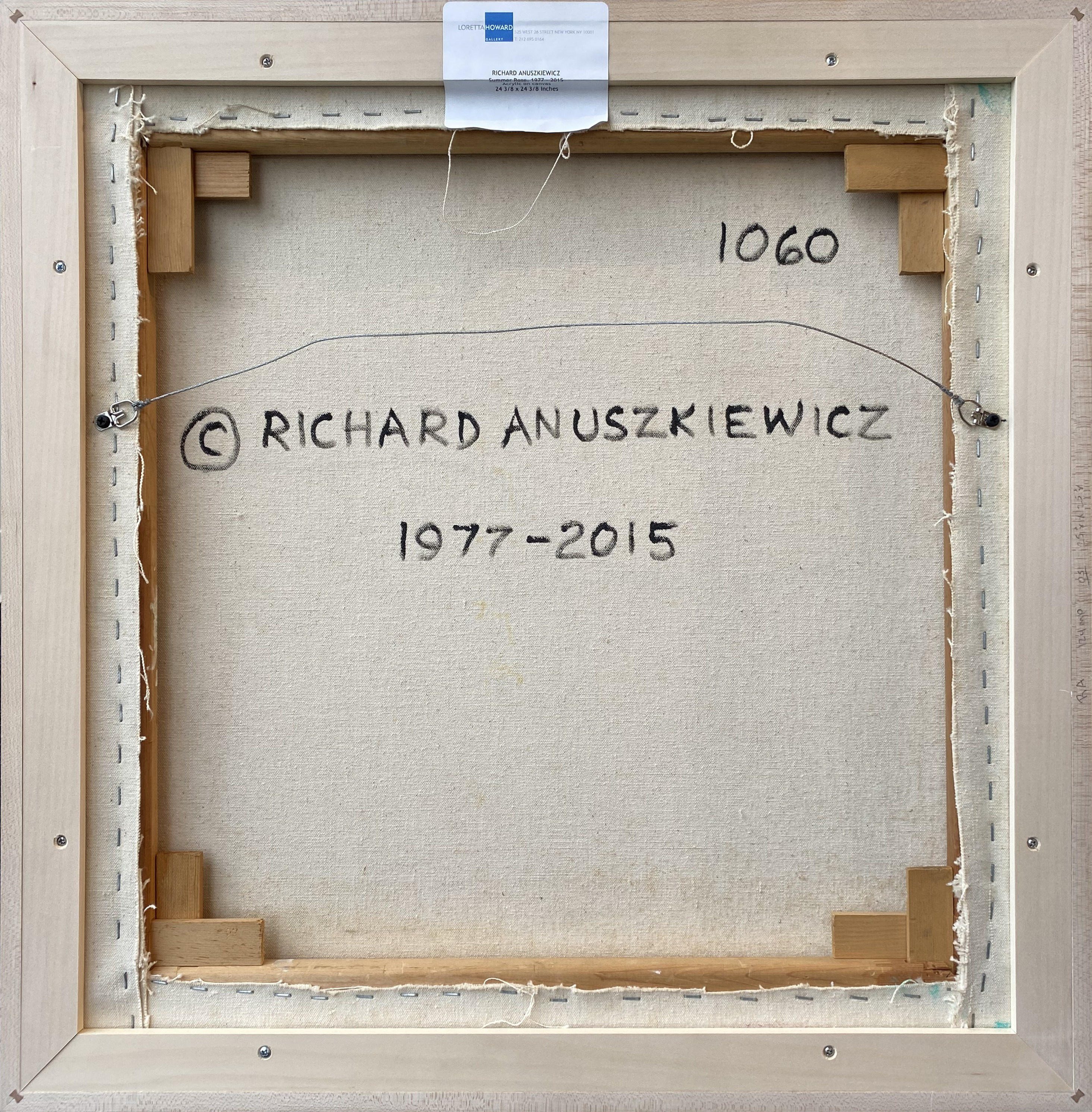 17393, Richard Anuszkiewicz, Summer Rose, 1977-2015