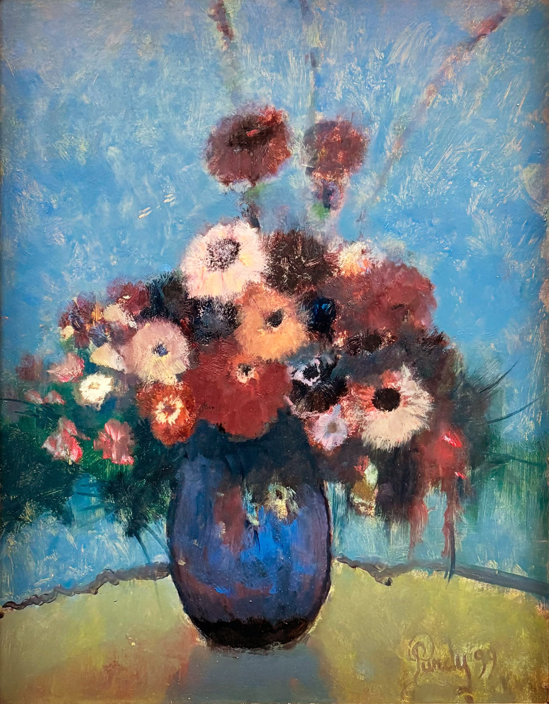 15866, Donald R. Purdy, Vase de Fleurs, 1999