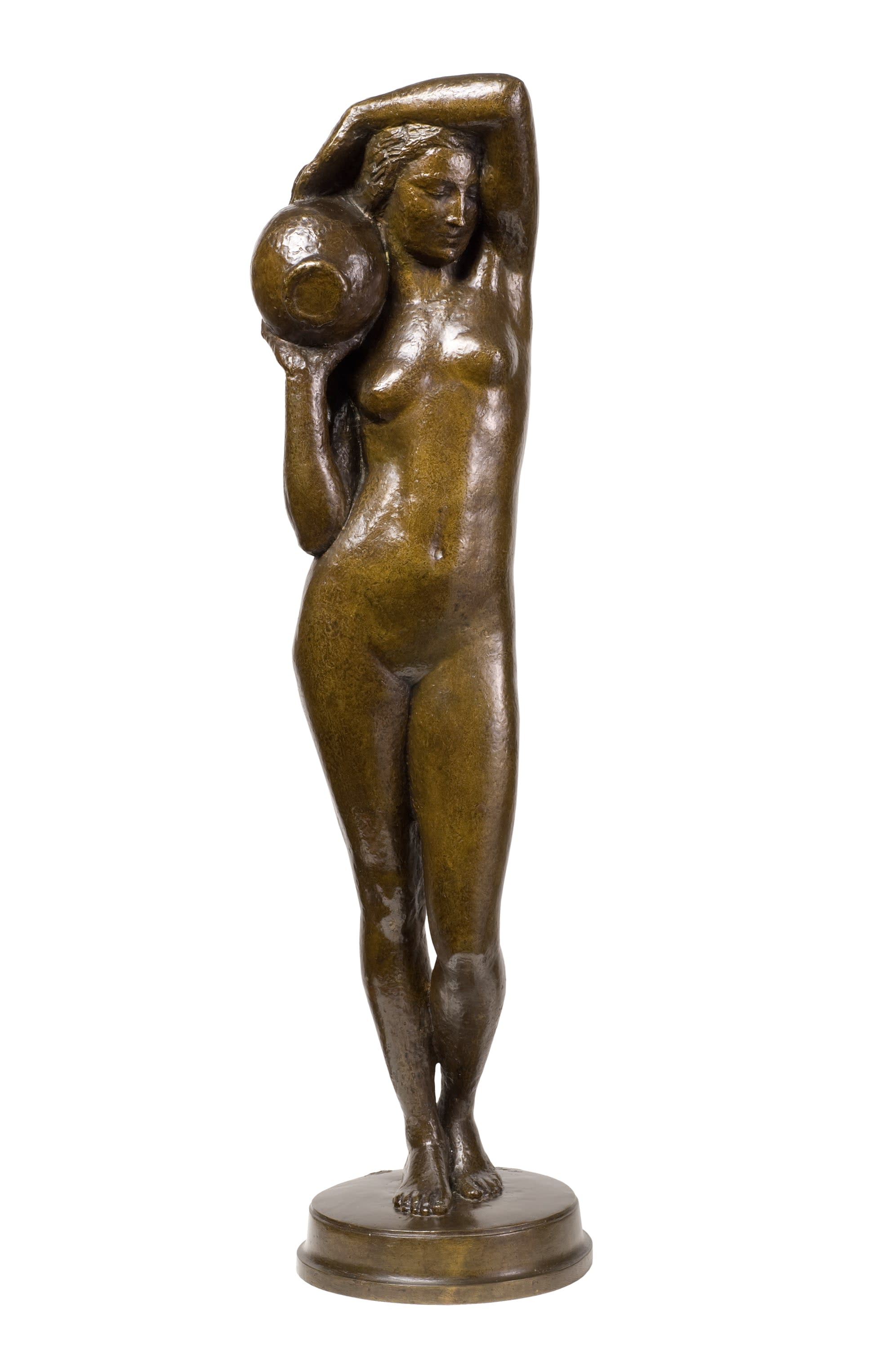 14073, Robert Wlérick, La Source (The Stream), 1920
