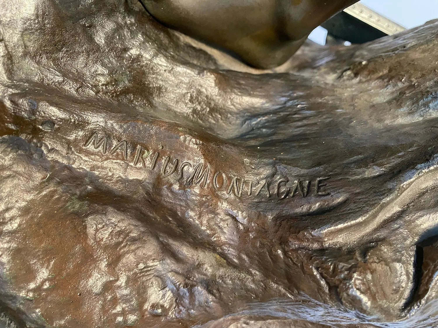 14497, Marius Pierre Montagne, Seated Mercury, cast 1867