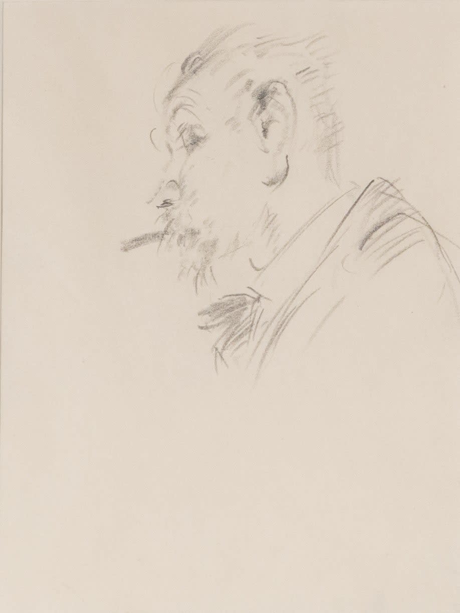 16246, Francis Luis Mora, Self Portrait, circa 1920’s