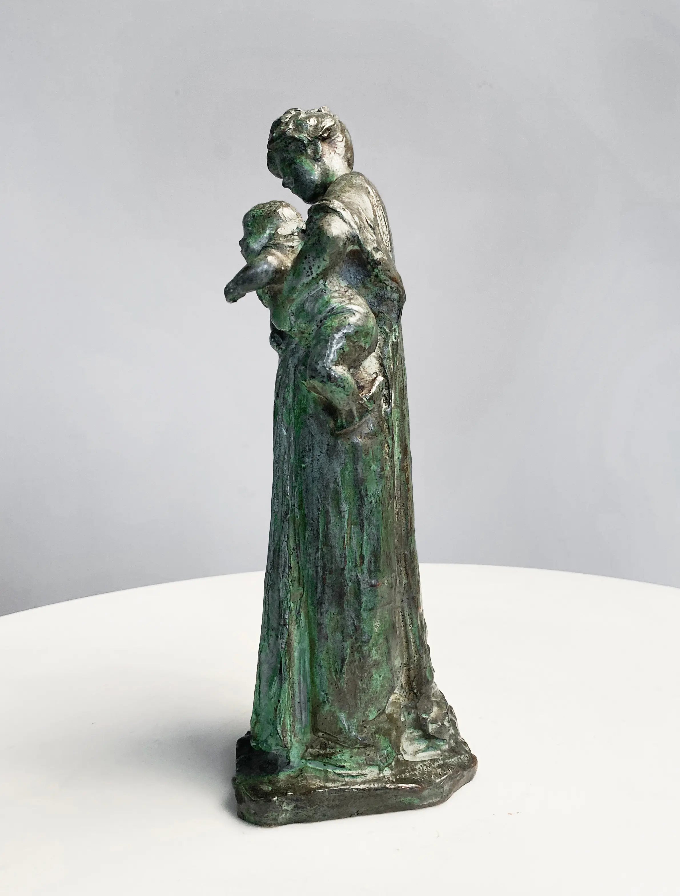 07456, Bessie Potter Vonnoh, Mother and Child, c. 1920
