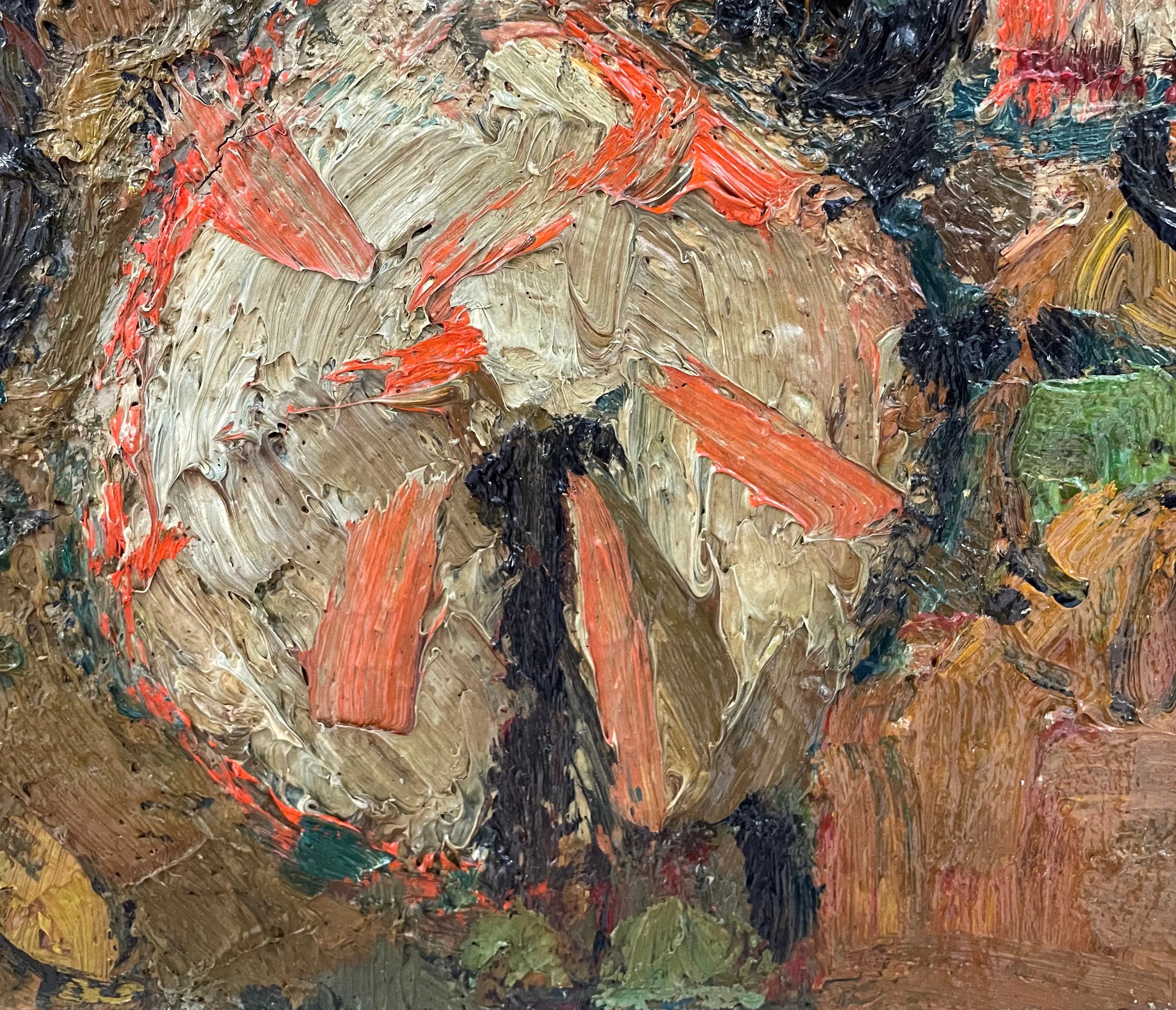 14671, André Cottavoz, Les Parasols, 1954