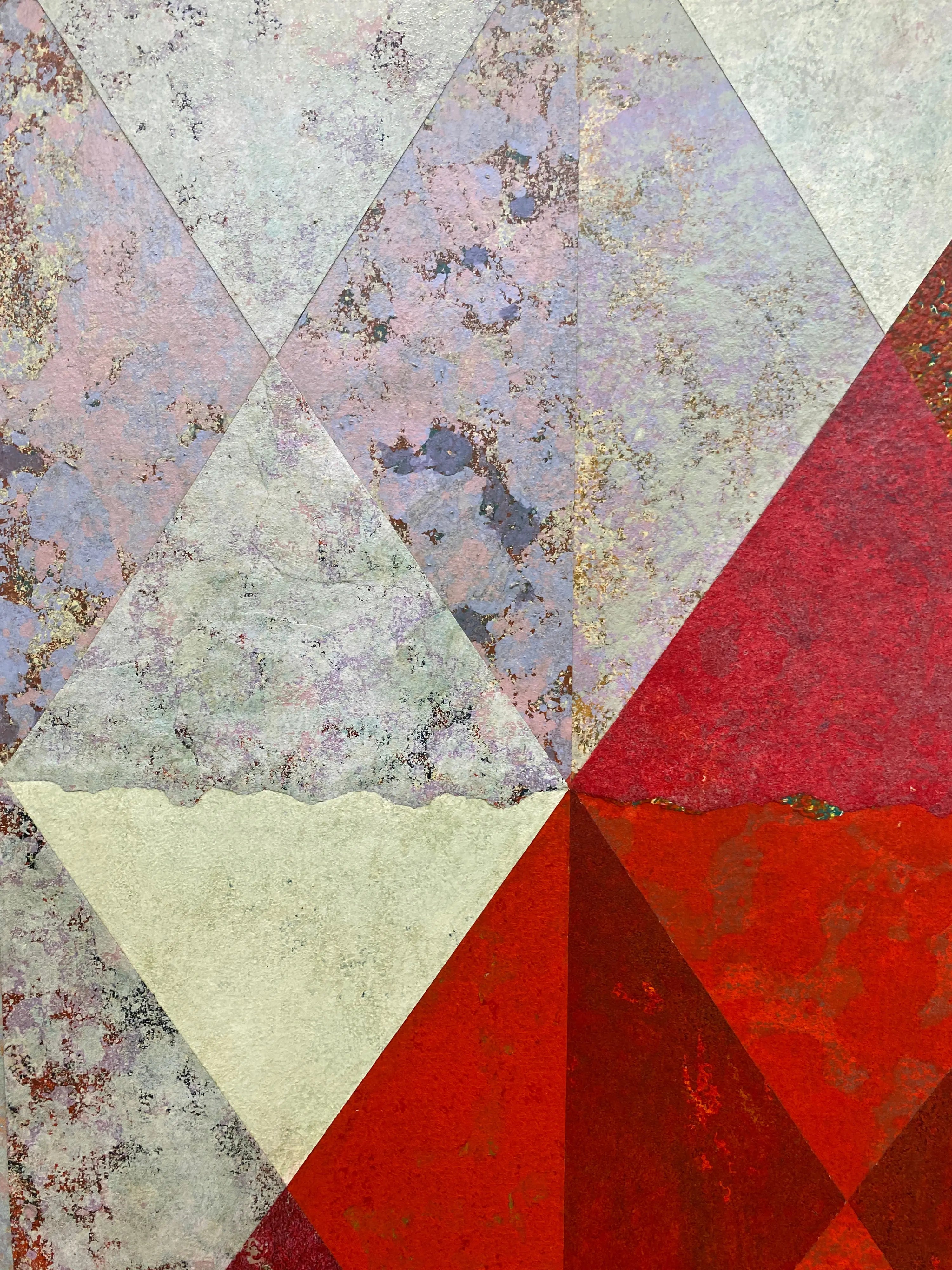 18655, White X on Red, 1978