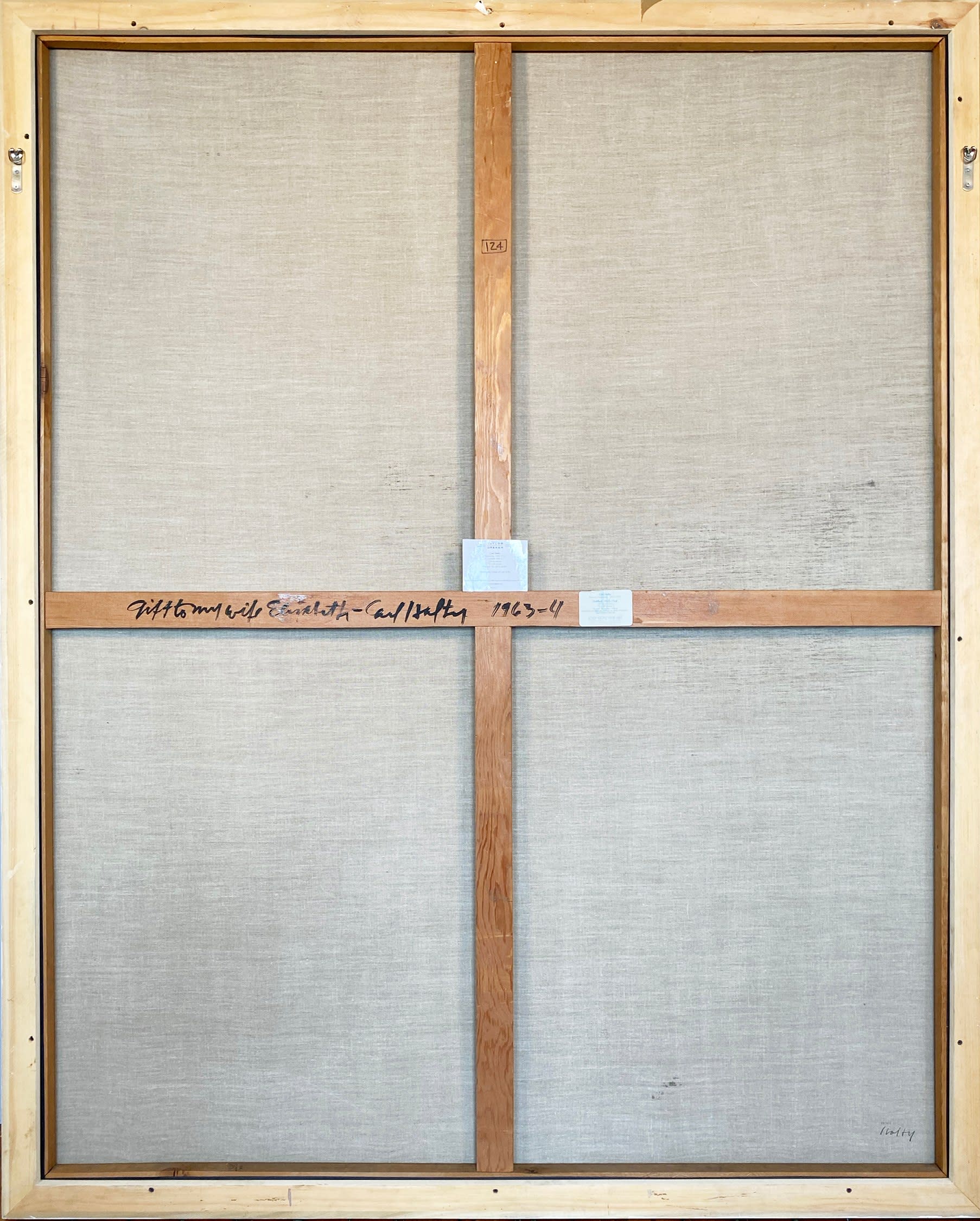 14132, Carl Holty, Untitled, 1963-4