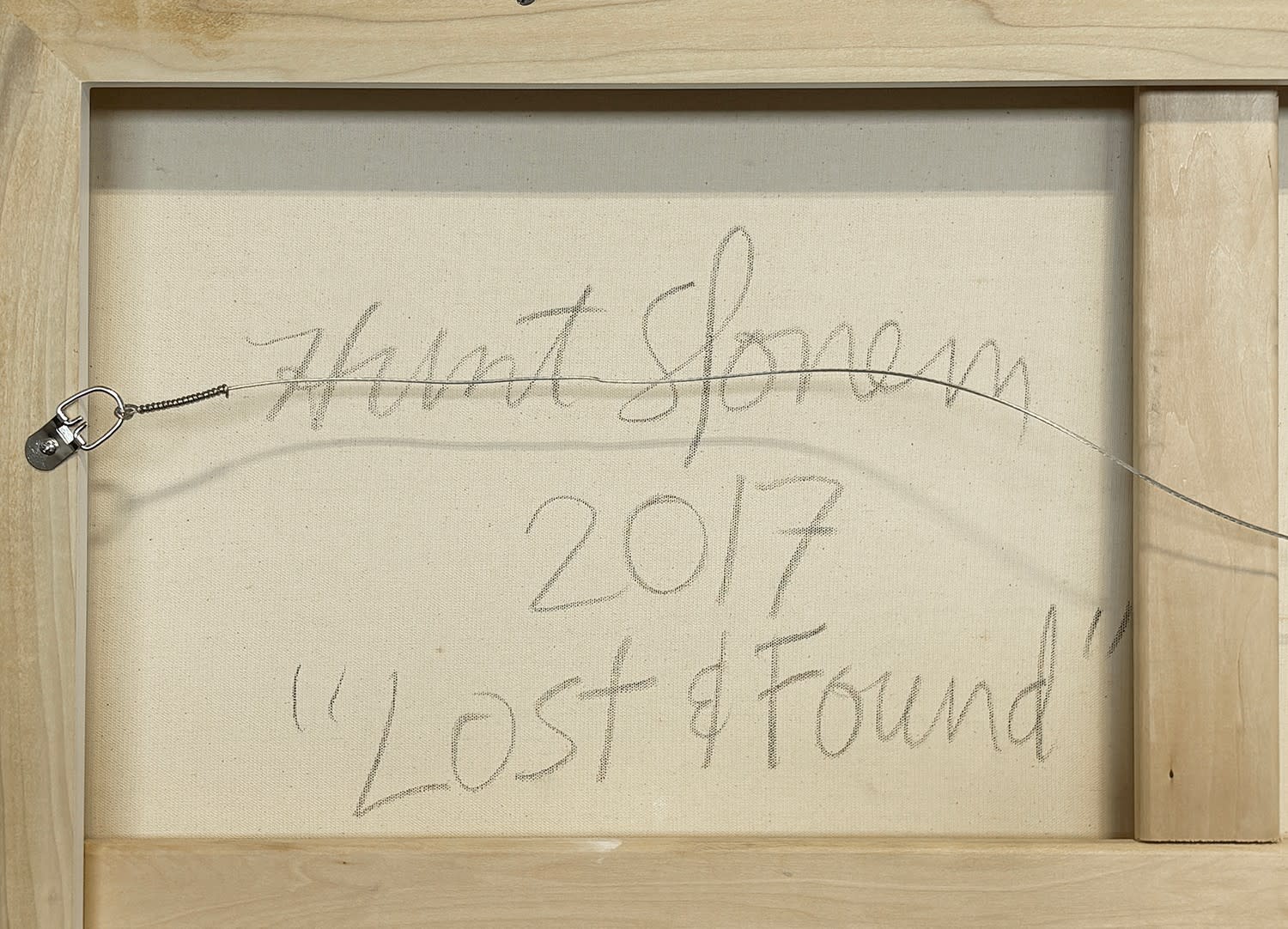 18608, Hunt Slonem, Lost & Found, 2017