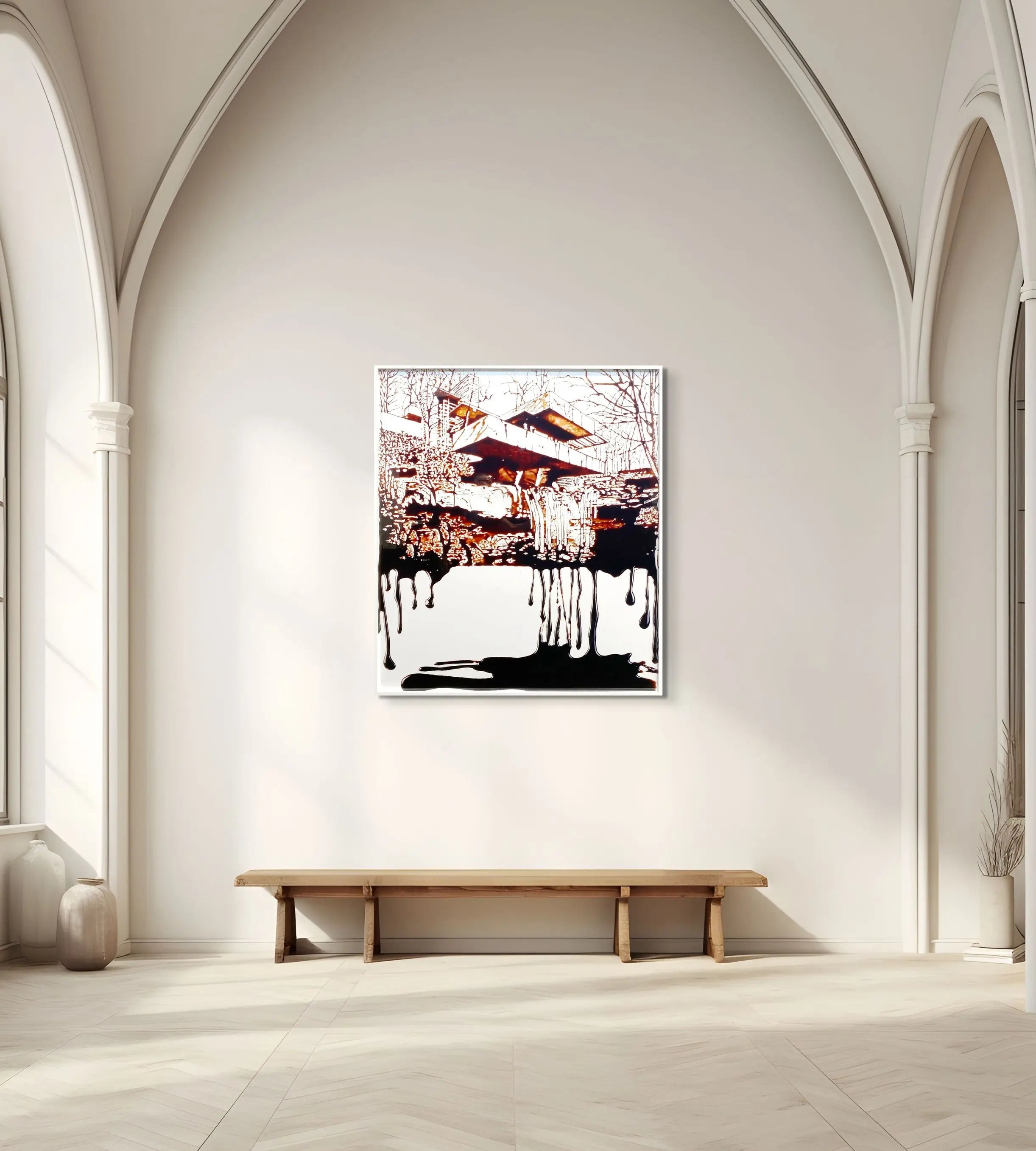 18623, Vik Muniz, Fallingwater (Edgar J. Kaufmann Sr. Residence) (Pictures of Chocolate), 2009