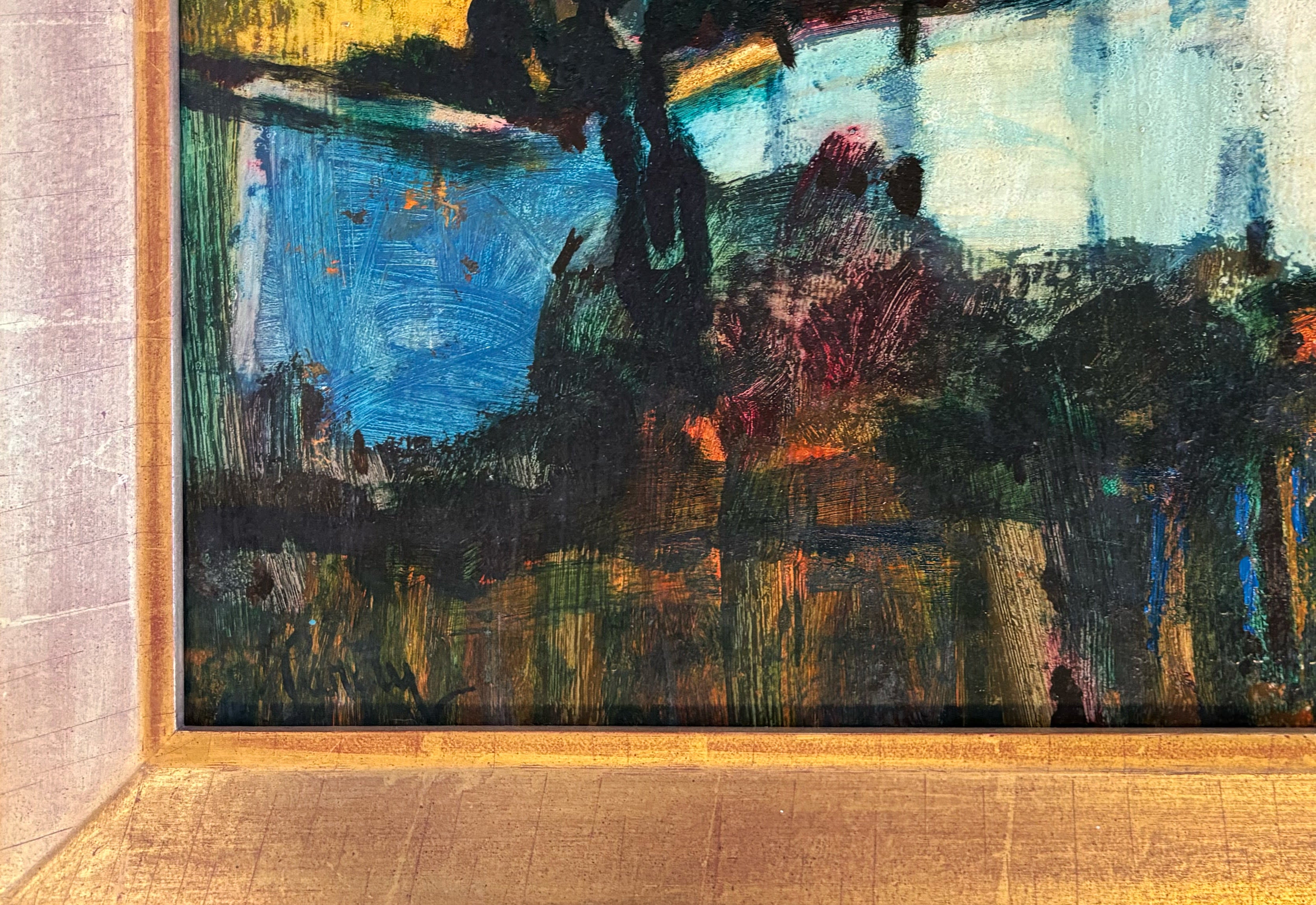 15356, Donald R. Purdy, Abstract Fields with Coast, 1960