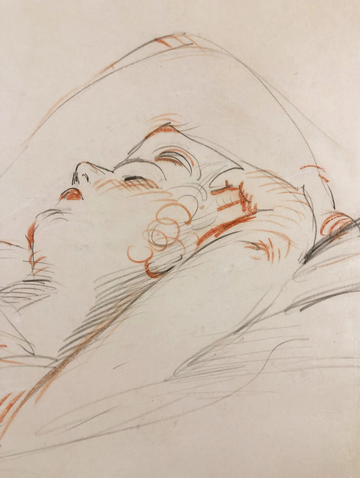 14814, Paul-César Helleu, Nu Endormi, c. 1910