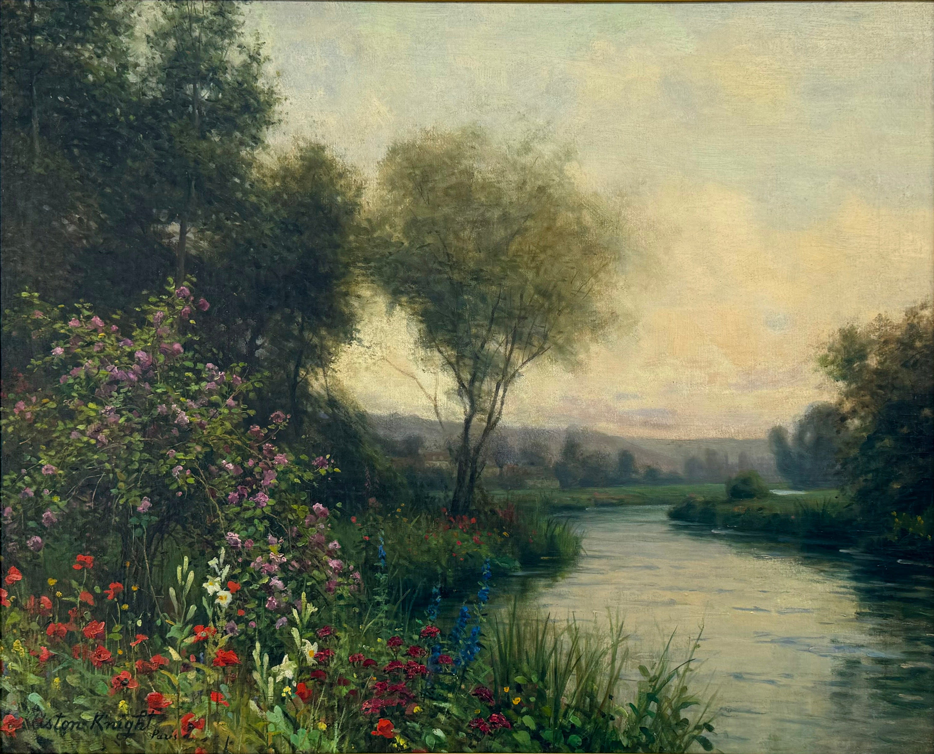16733, Louis Aston Knight, Flowers on the Riverbank