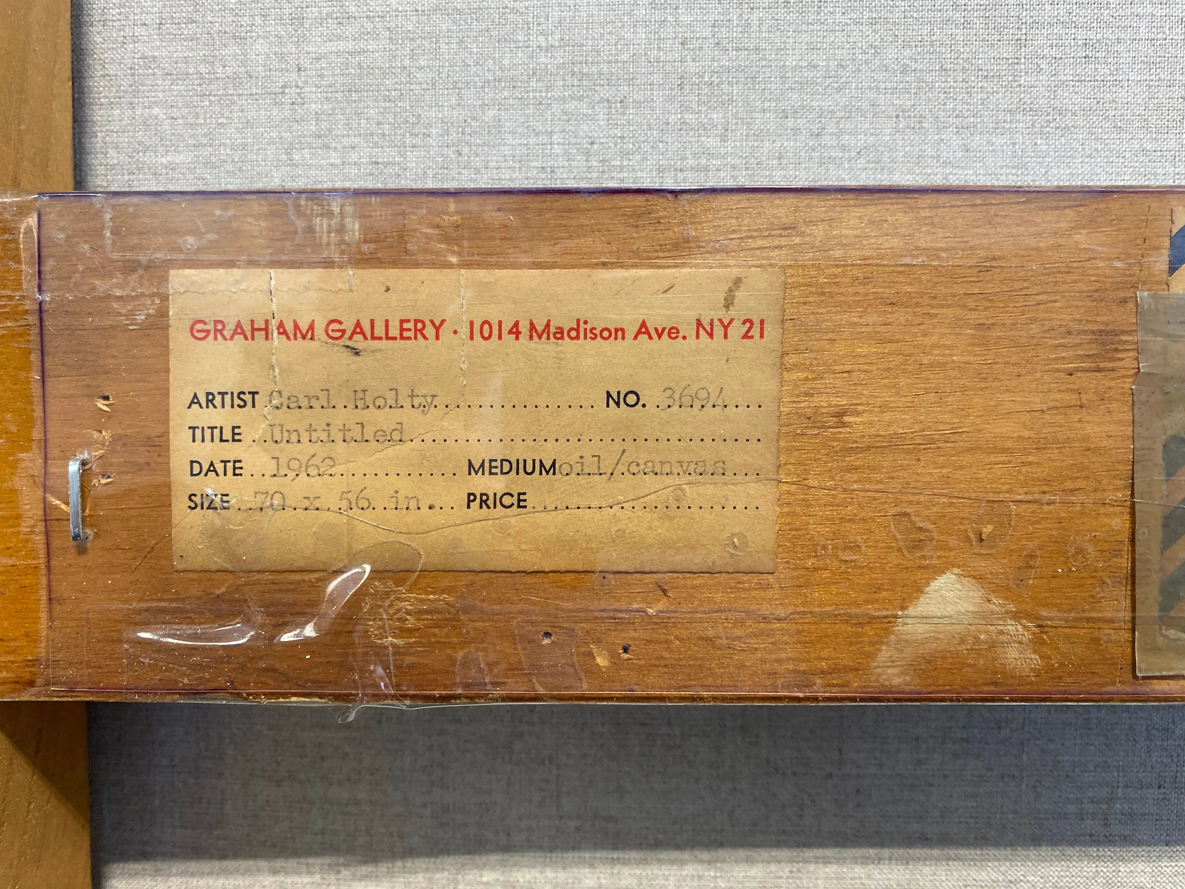 15248, Carl Holty, Untitled, 1962