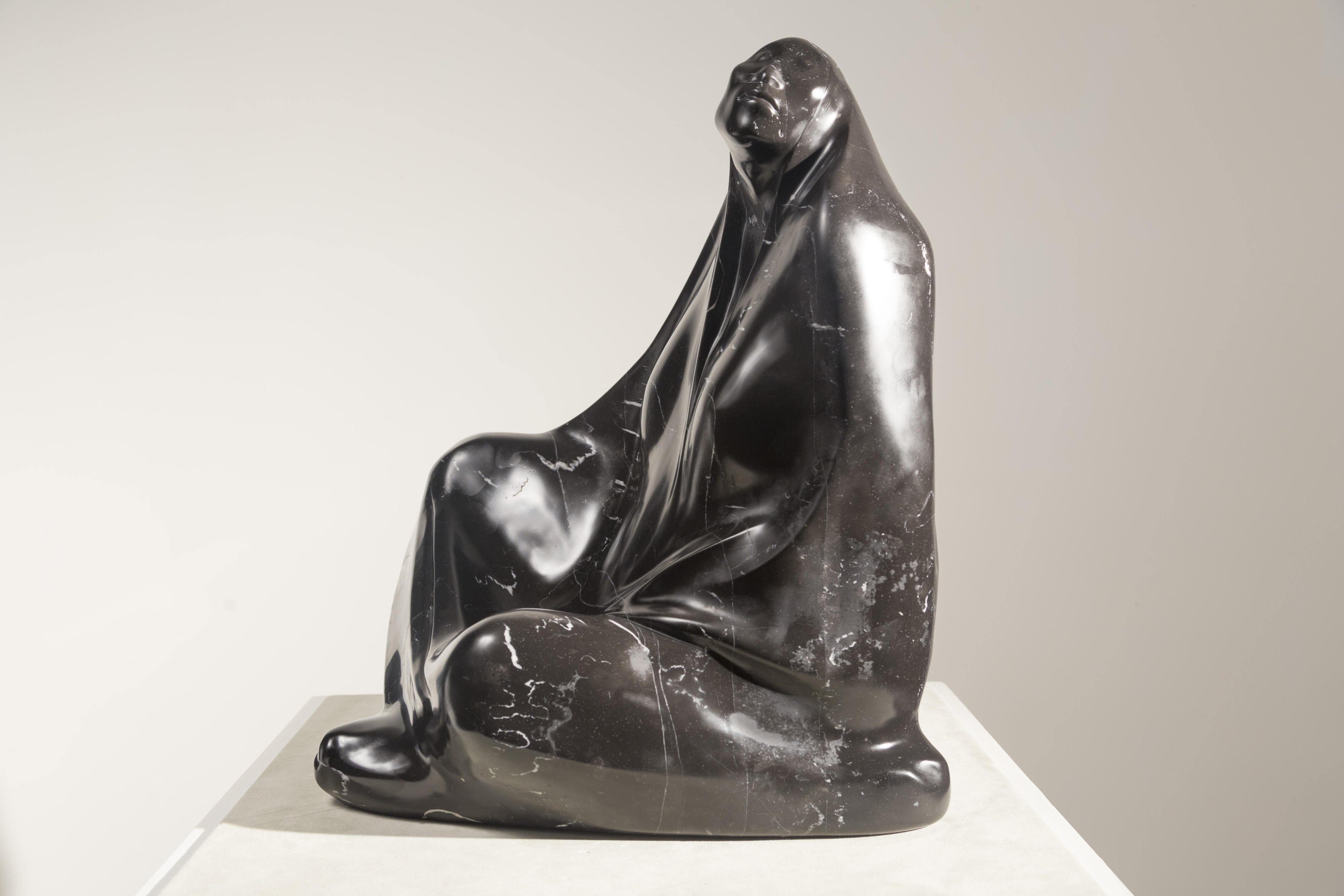 15621, Francisco Zúñiga, Mujer Sentada con Rebozo (Seated Woman with Shawl), 1974