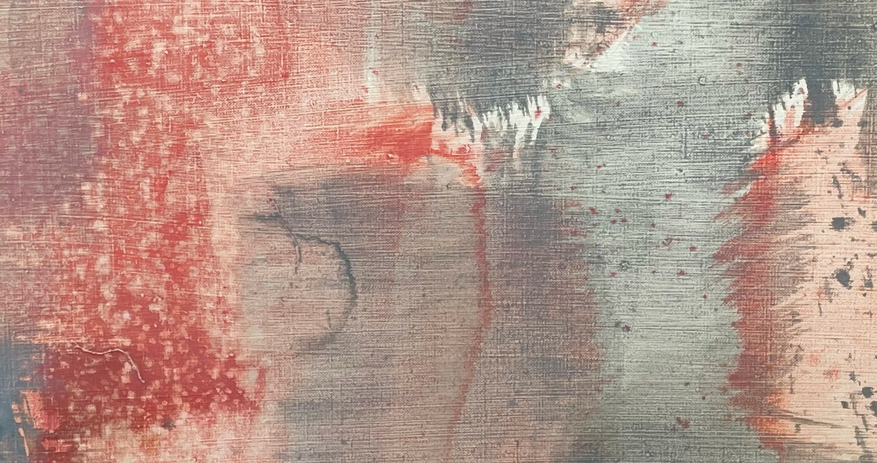 15134, Carl Holty, Pink, Gray, 1972