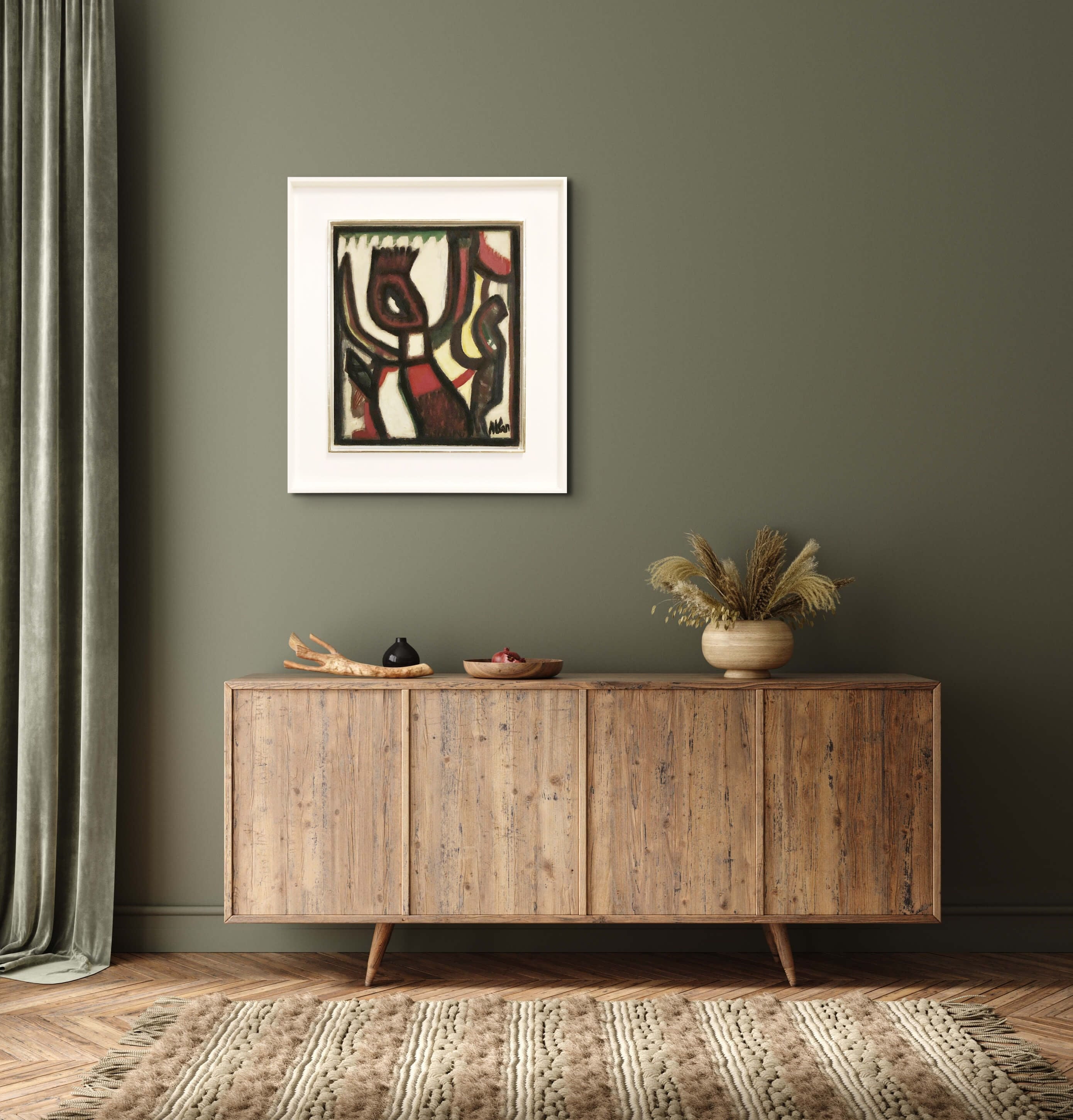 17023, Jean-Michel Atlan, Composition, 1955