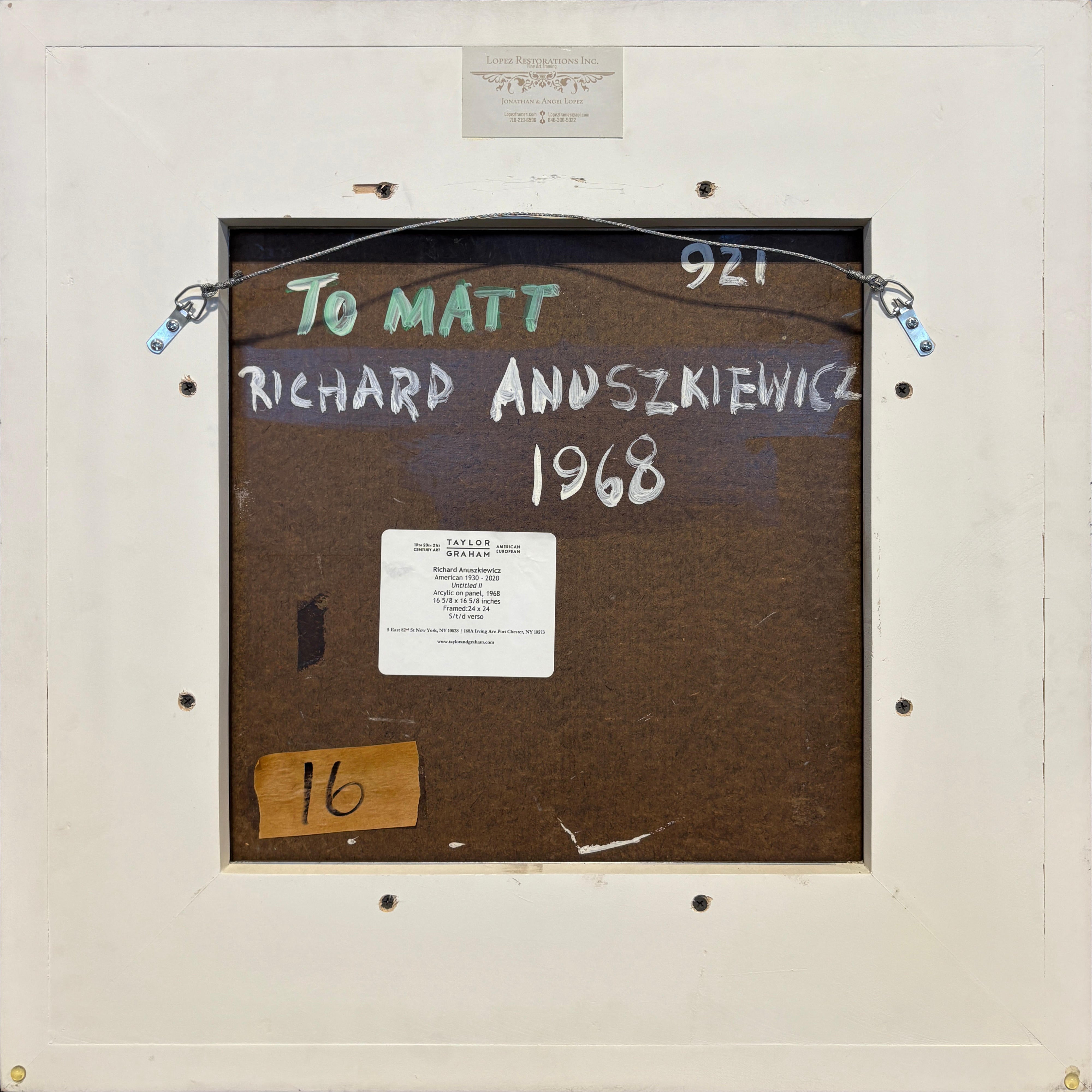 10121, Richard Anuszkiewicz, Untitled II, 1968