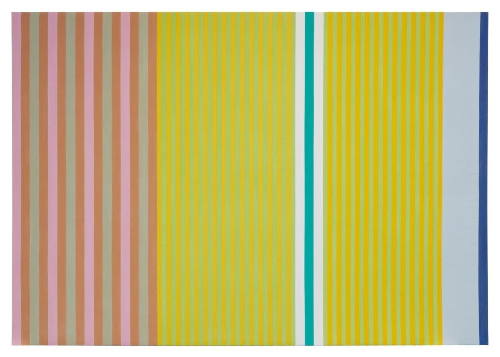 16990, Gene Davis, Flamingo 1, 1970
