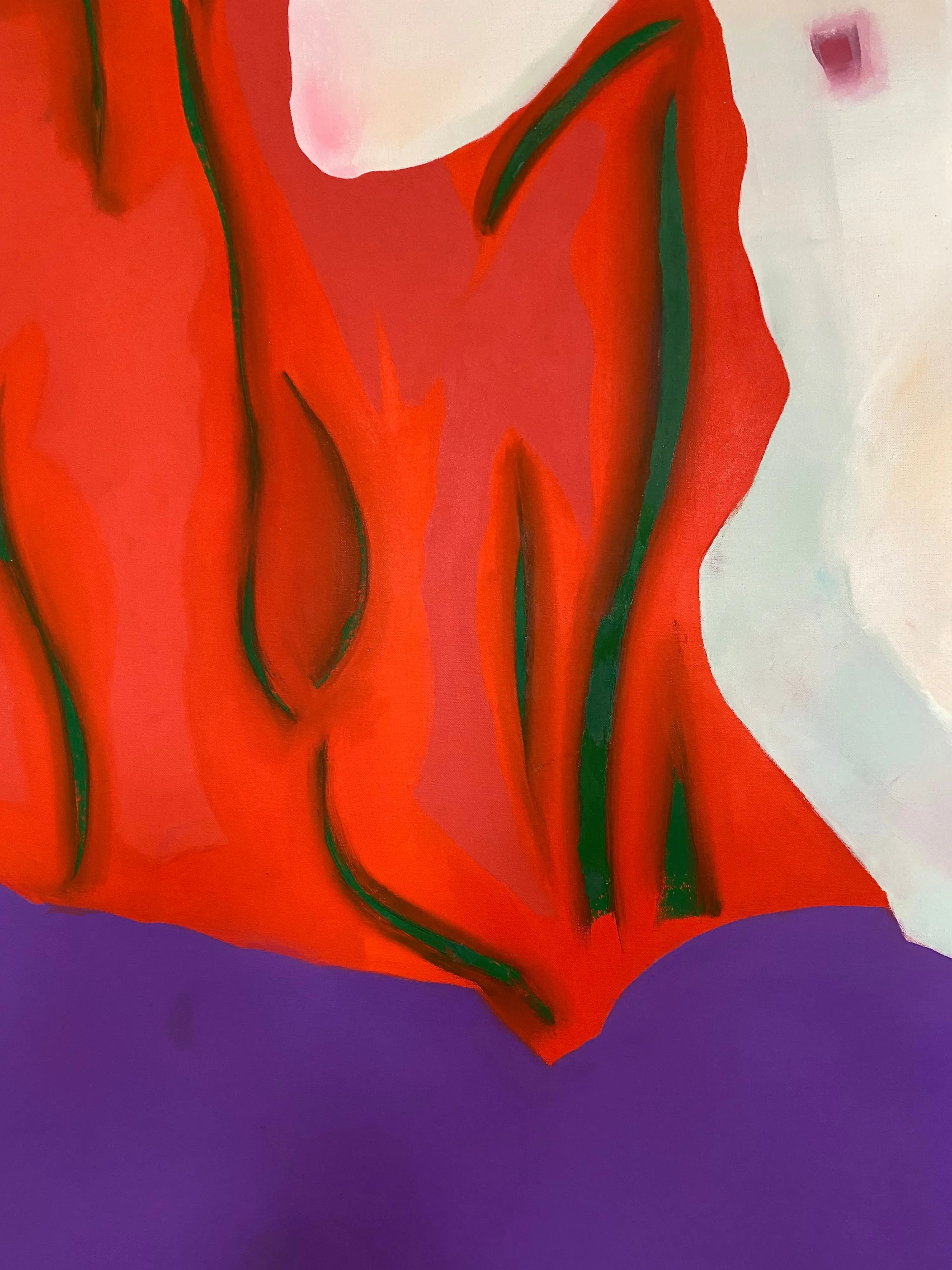15428, Ralph Della-Volpe, Figure in Purple Stockings, 1959-1960