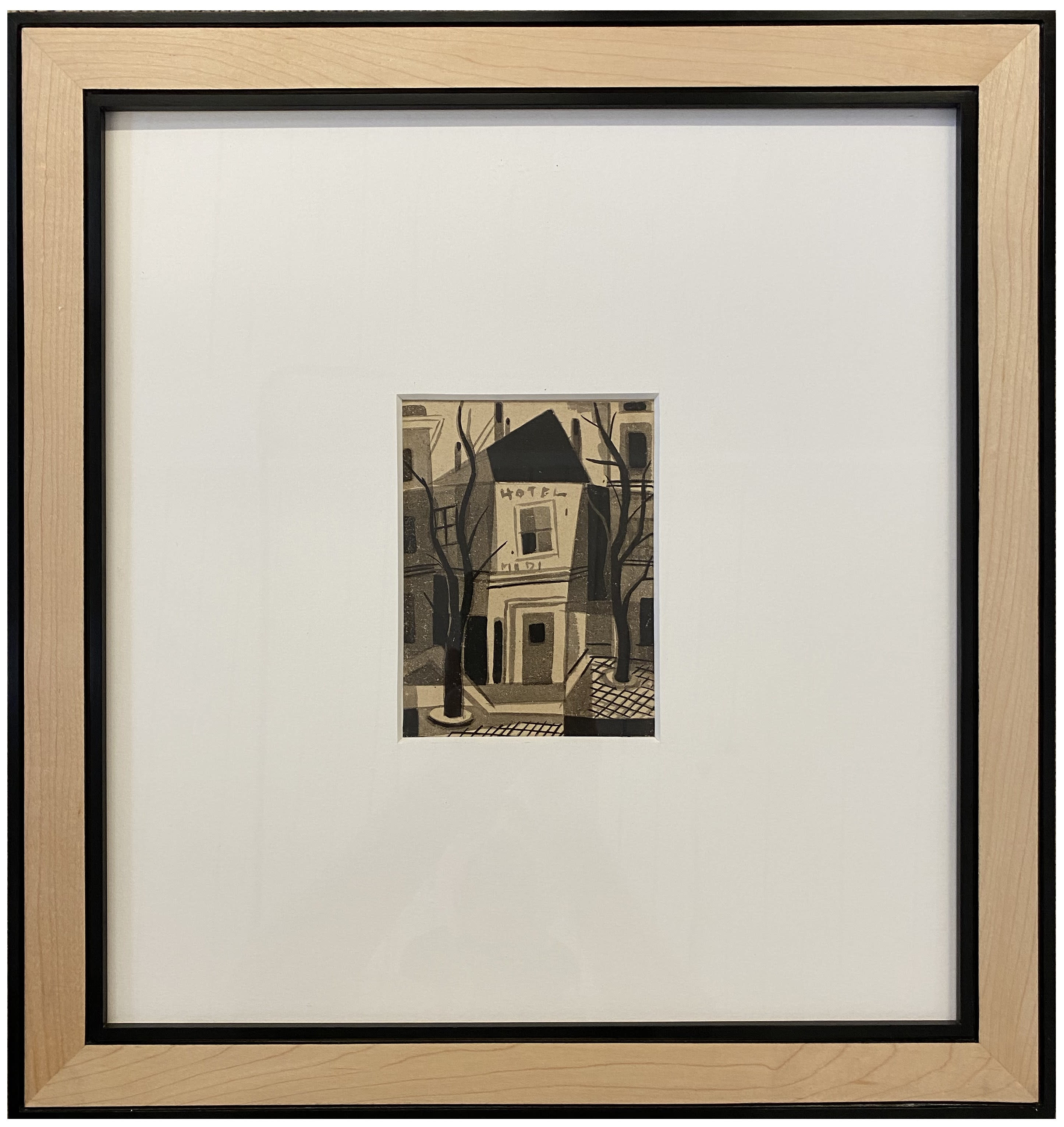 16900, Carl Holty, Paris, Hotel, 1930